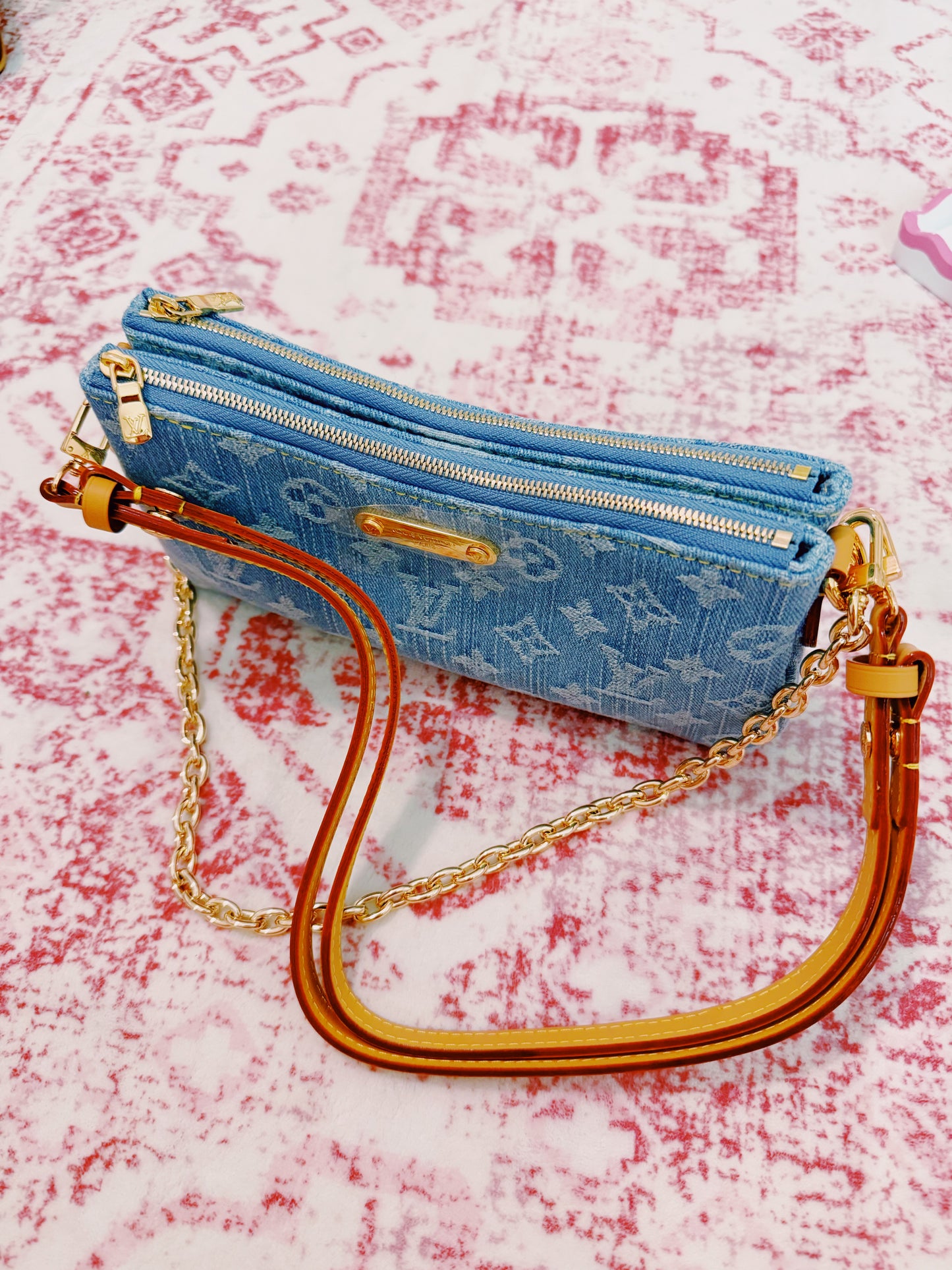 Blue Denim Purse