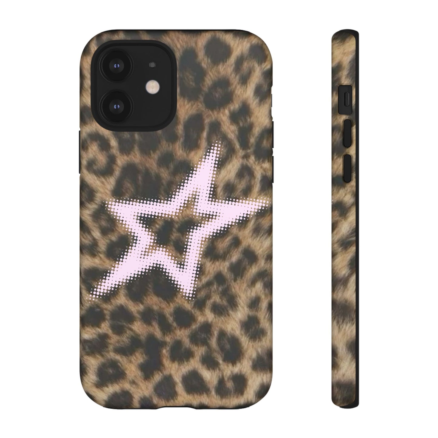 Pink Star Cheetah Case
