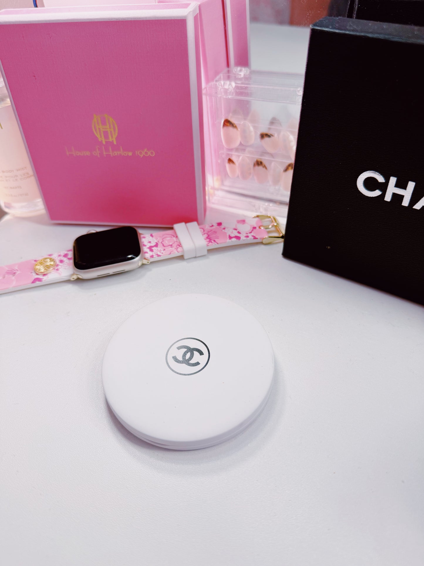 CC BLUSH MIRROR - WHITE