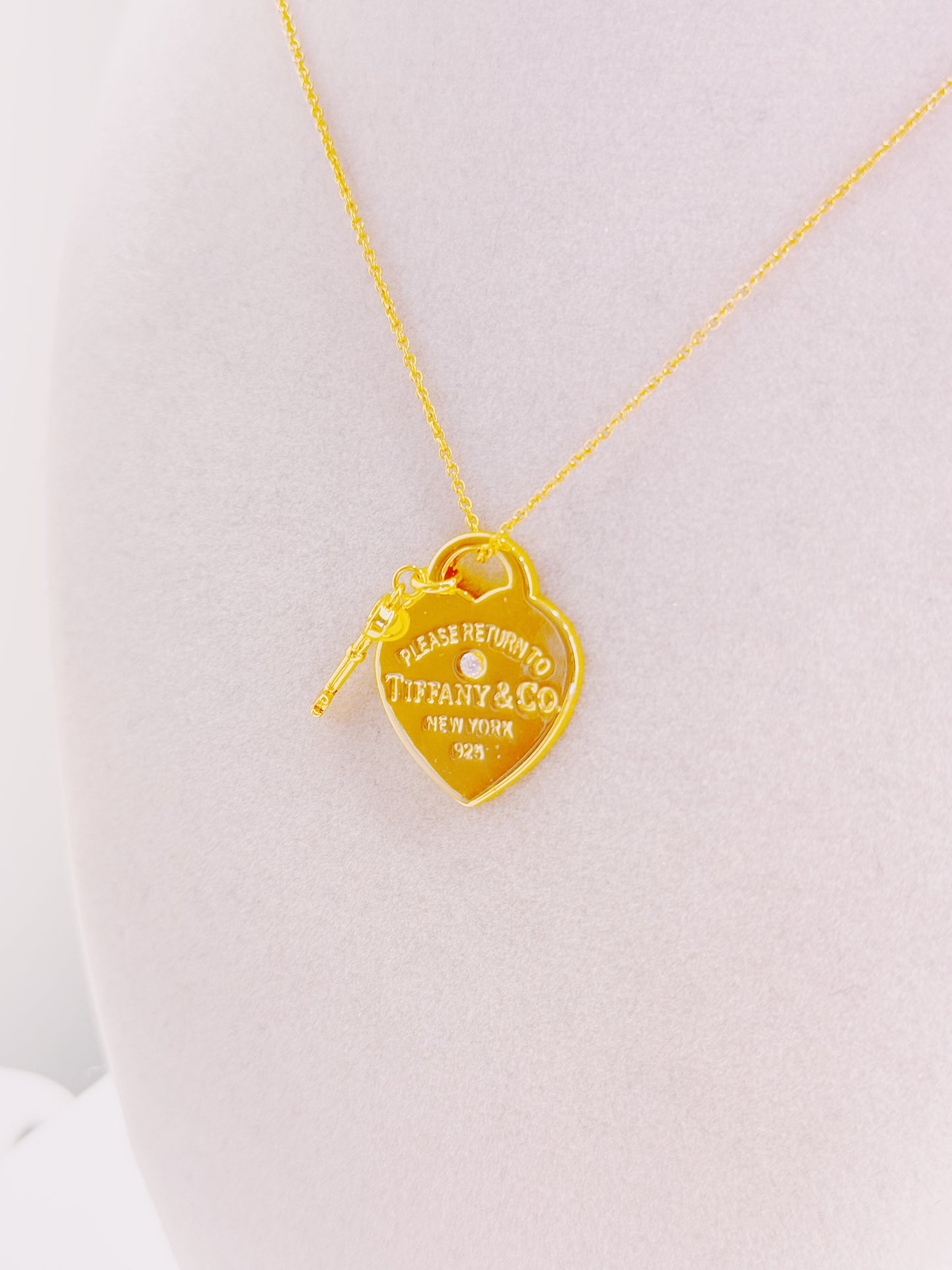 Gold Heart Necklace