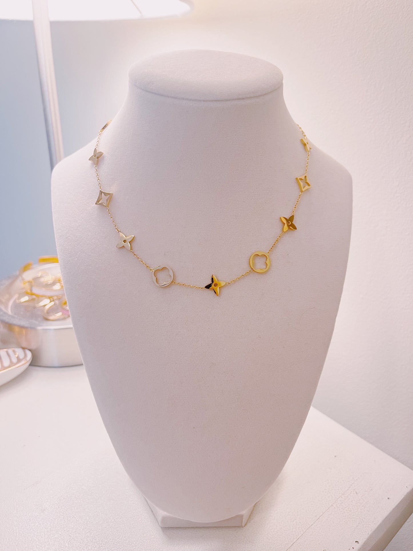 Lacey Charm Necklace