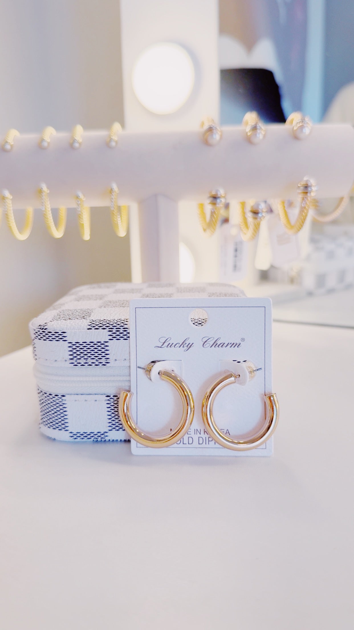 Gold Hoop Earrings