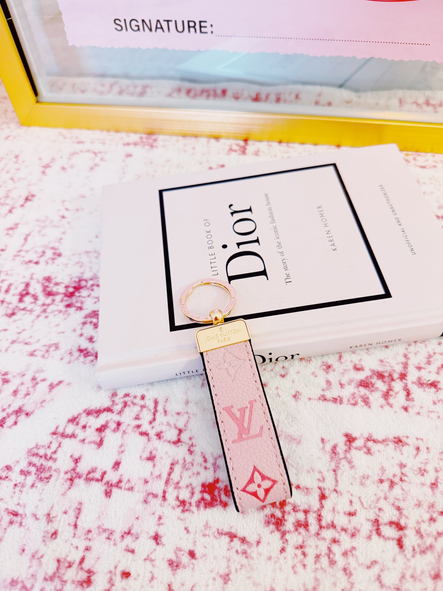 Pink Keychain