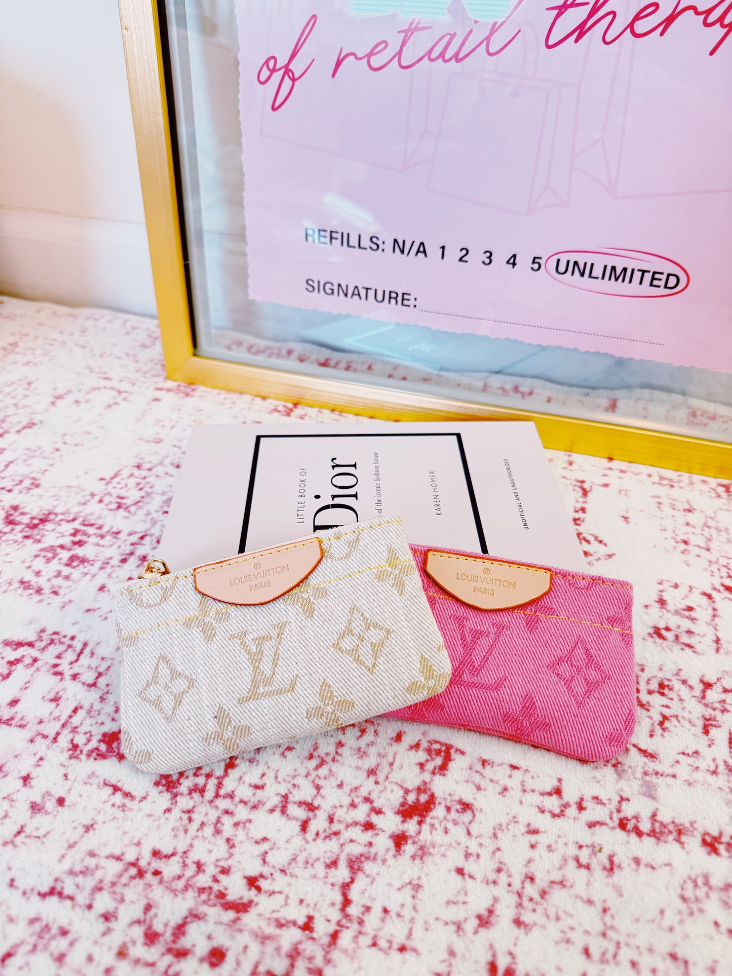 Tan Signature Coin Wallet