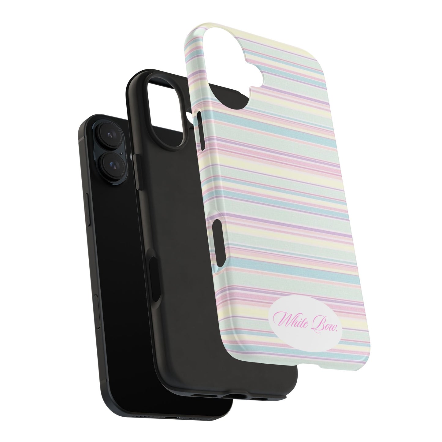 Signature White Bow Case