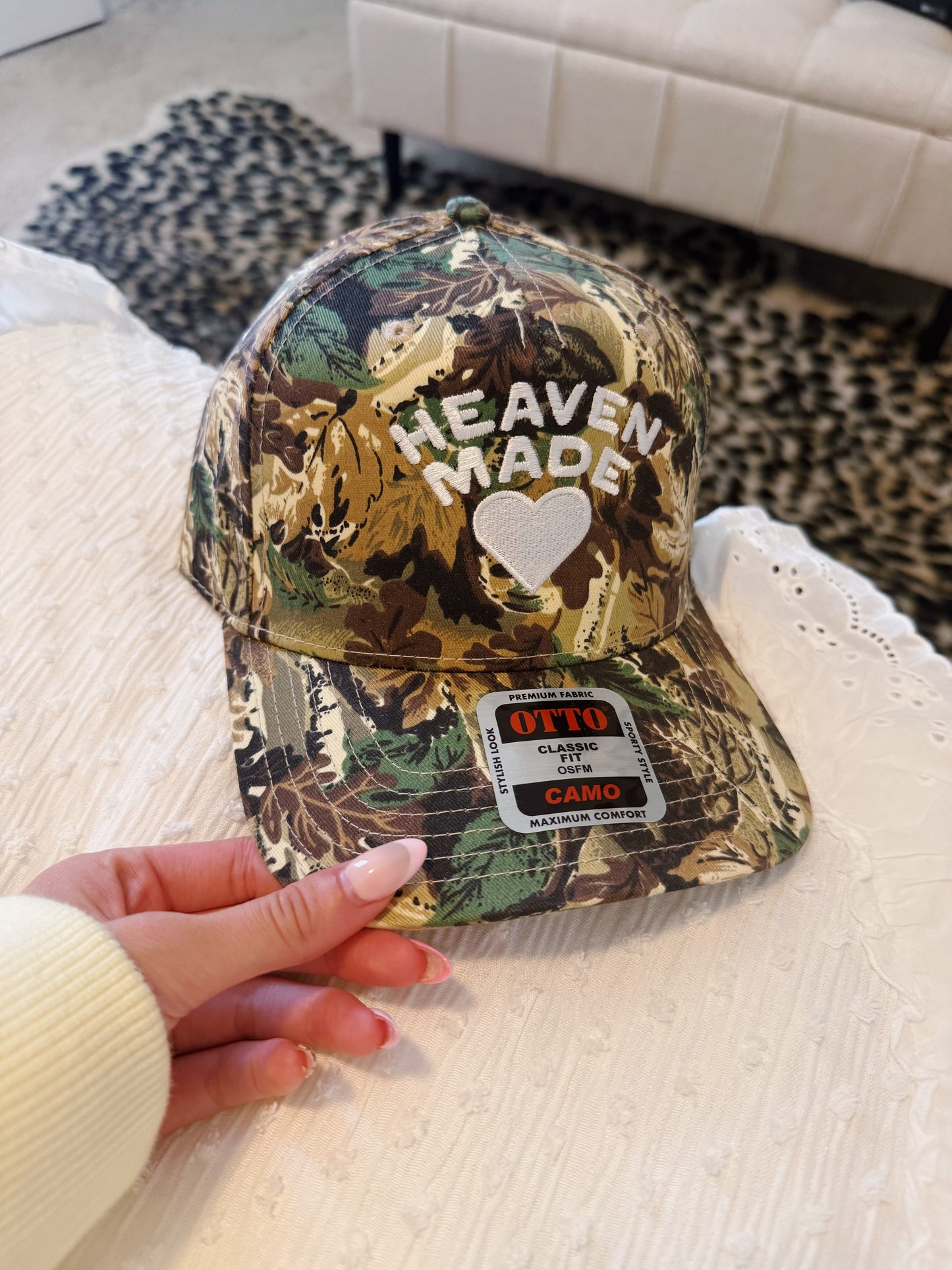 Camo X Heaven Made Trucker Hat - 1 Left