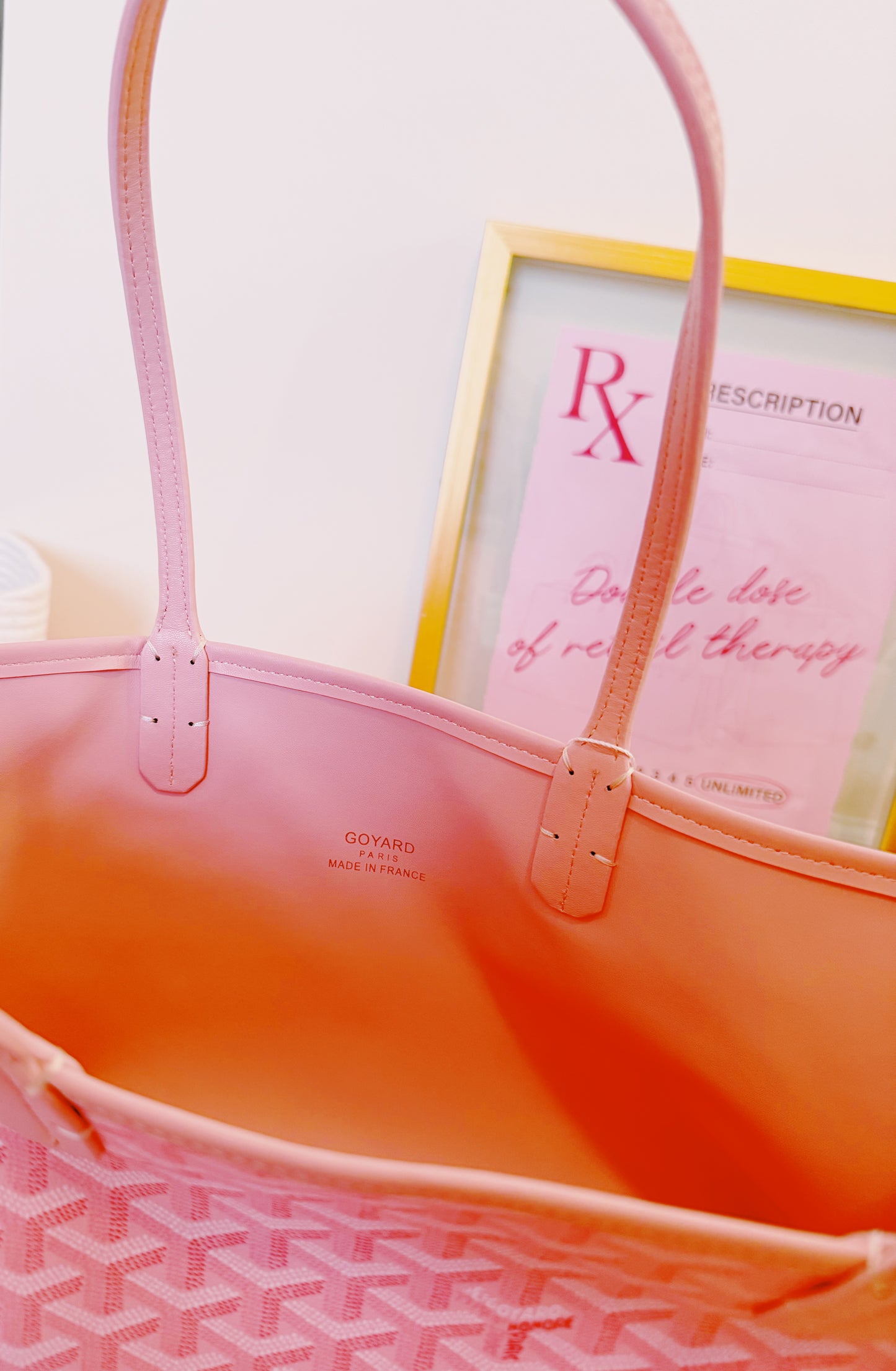 Pink Cabana Tote