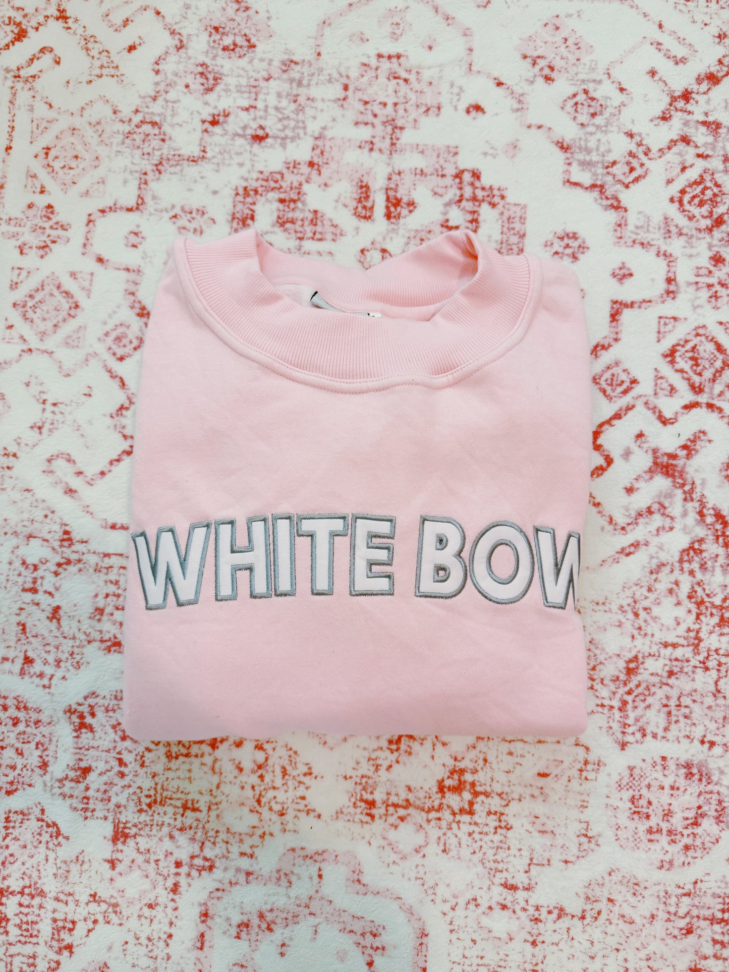 Signature Pink Mock Neck