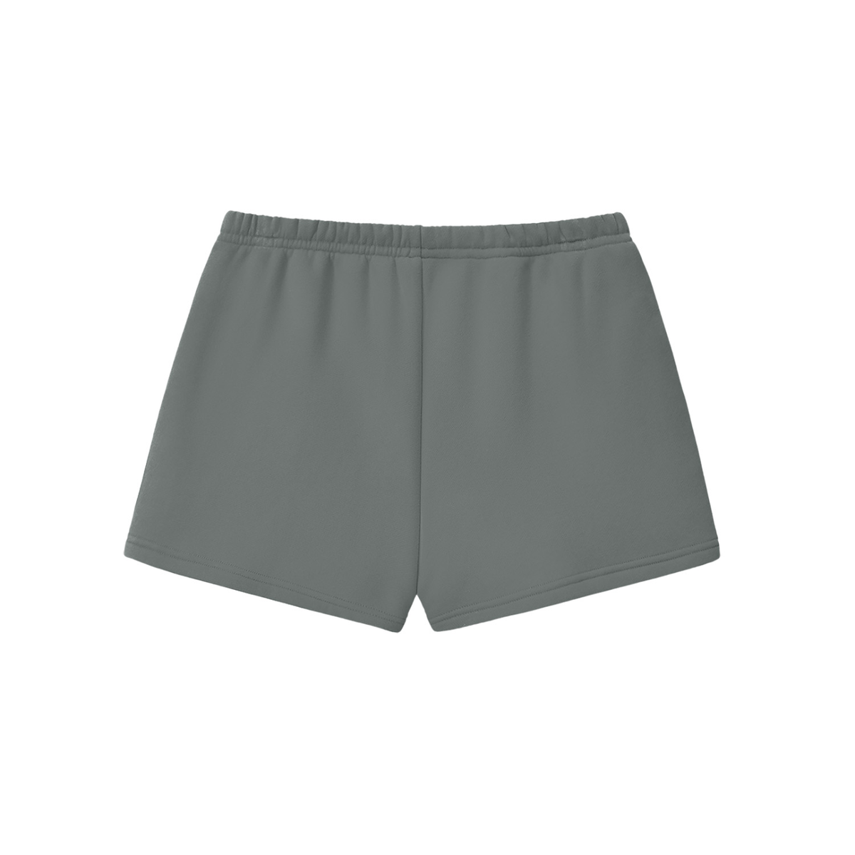 Dark Gray Fleece Drawstring Sweatshorts