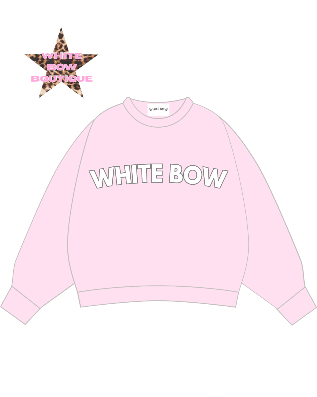 Pink Signature Mock Neck