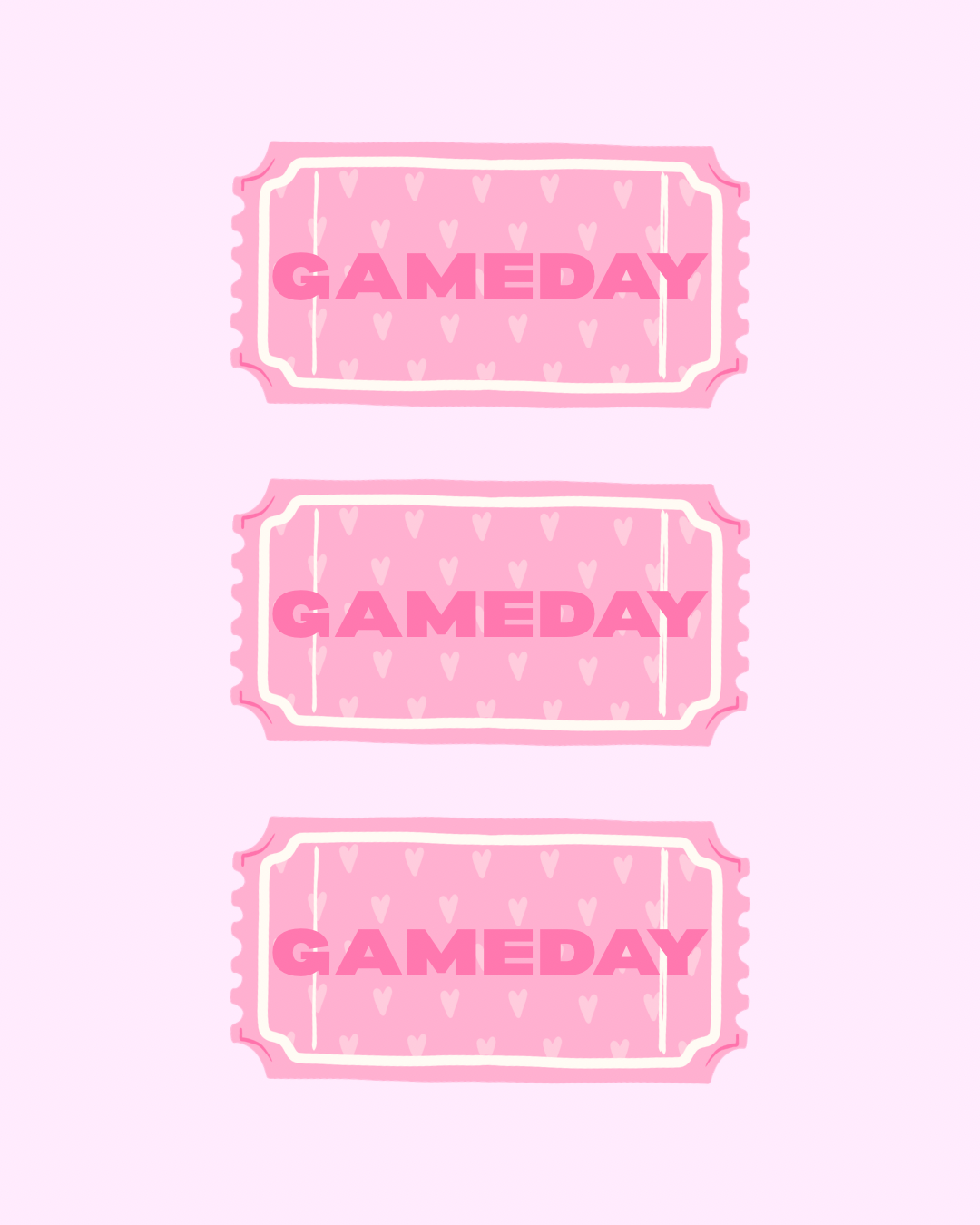 GAMEDAY BUTTONS