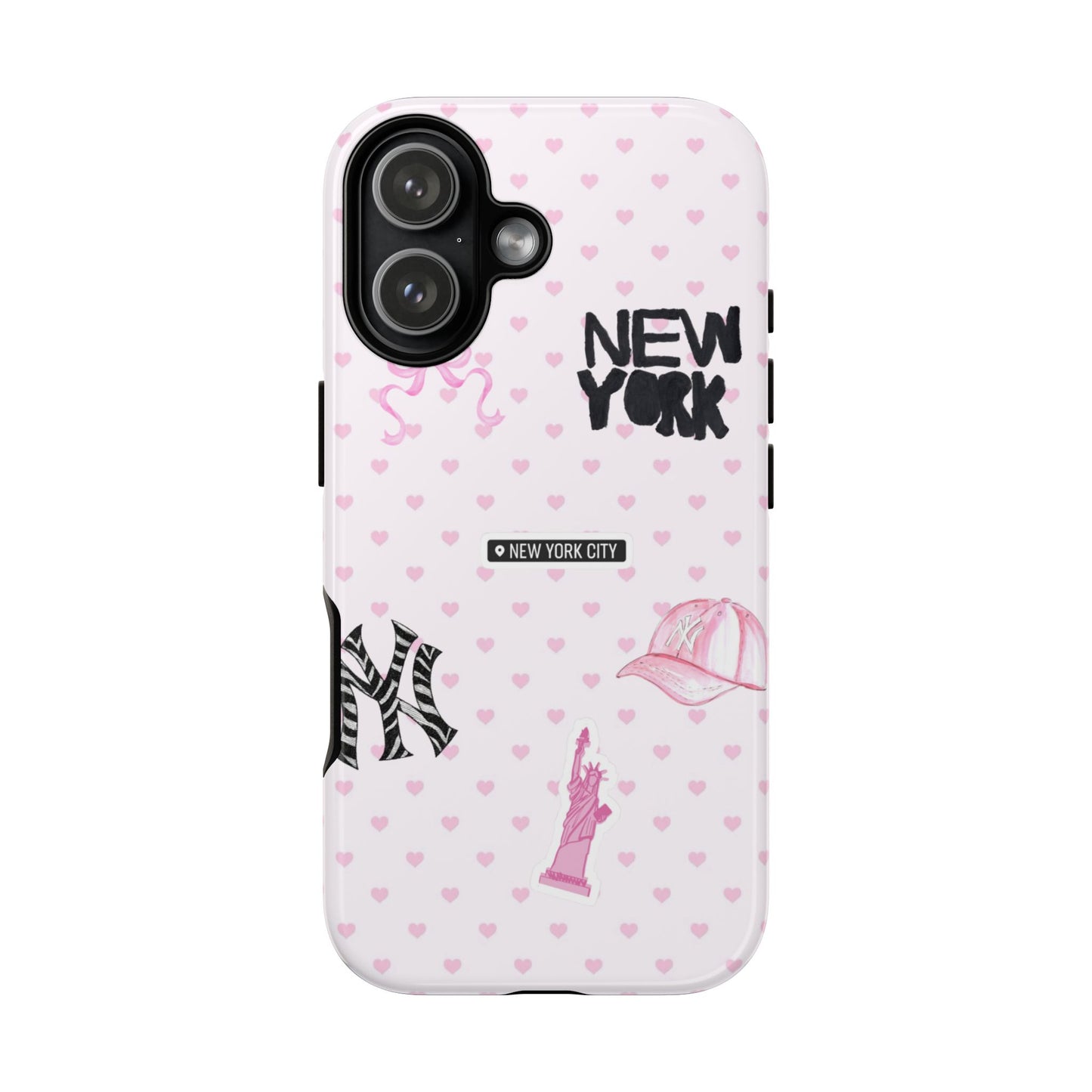 Pink NY Heart Case