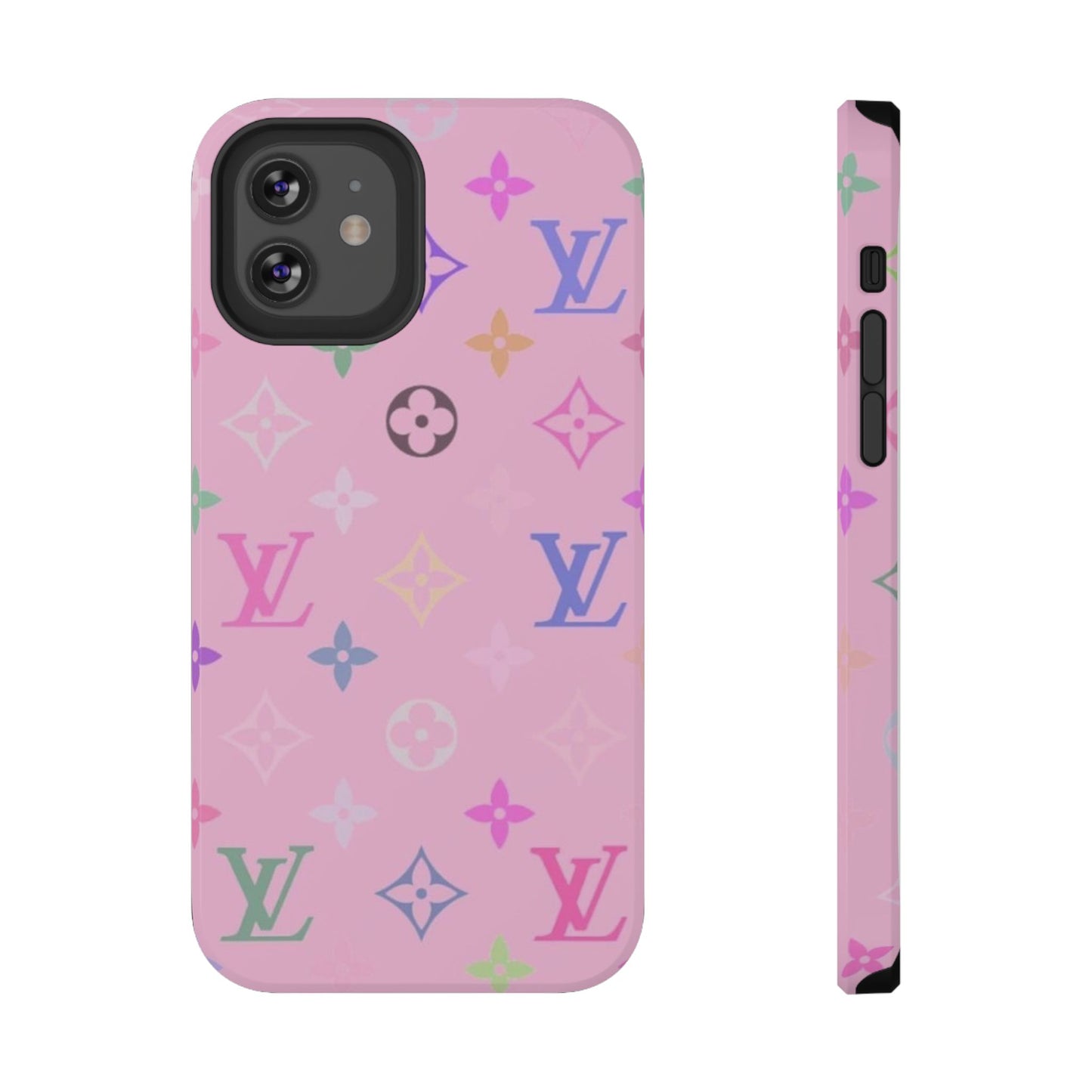 Pink Monogram - Impact-Resistant Case