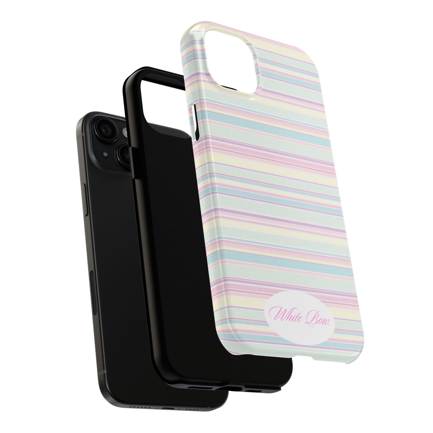 Signature White Bow Case