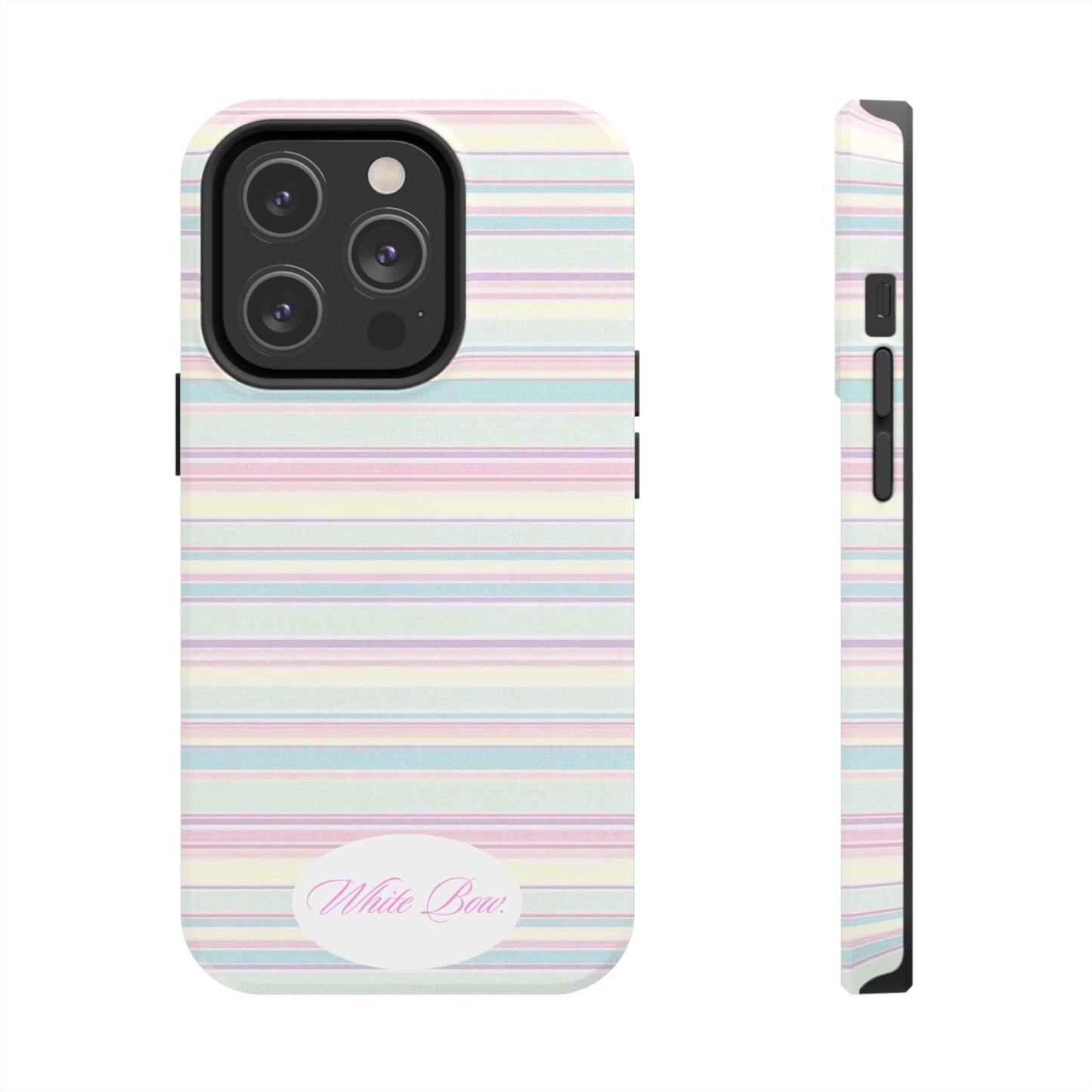 Signature White Bow Case