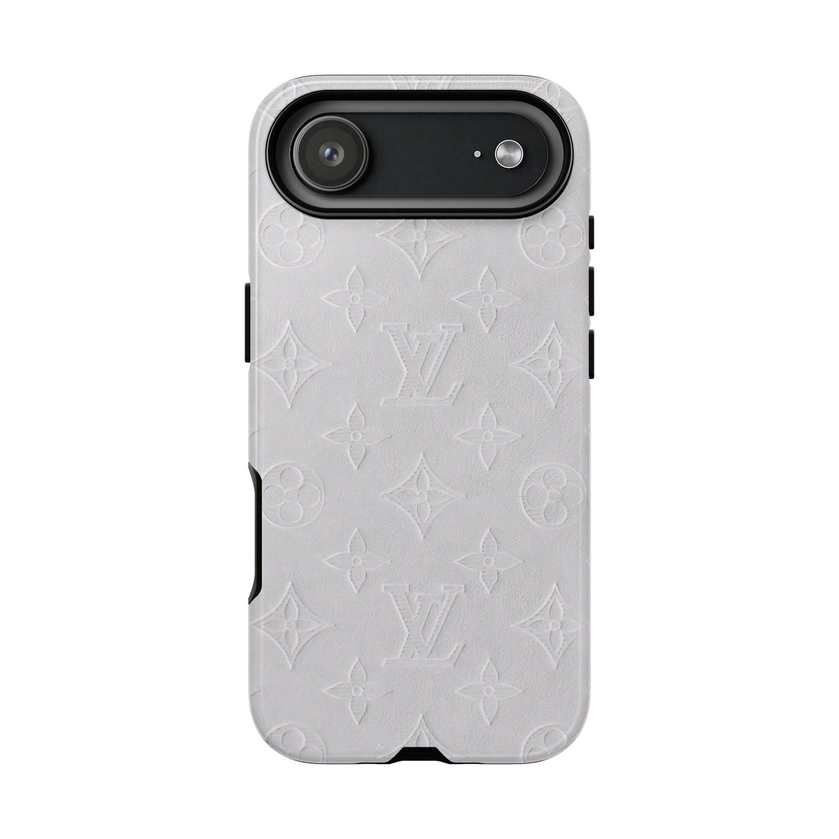 White Monogram Case