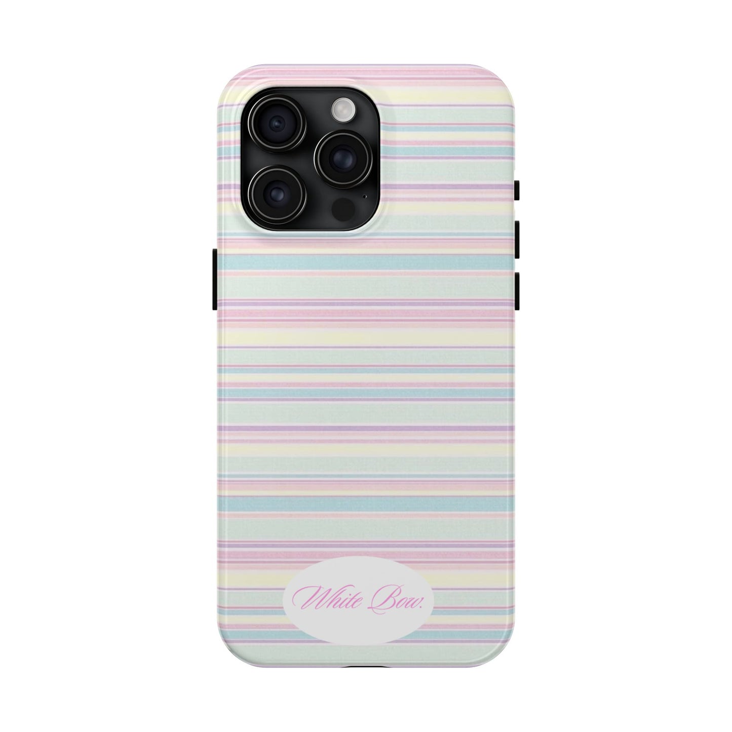 Signature White Bow Case