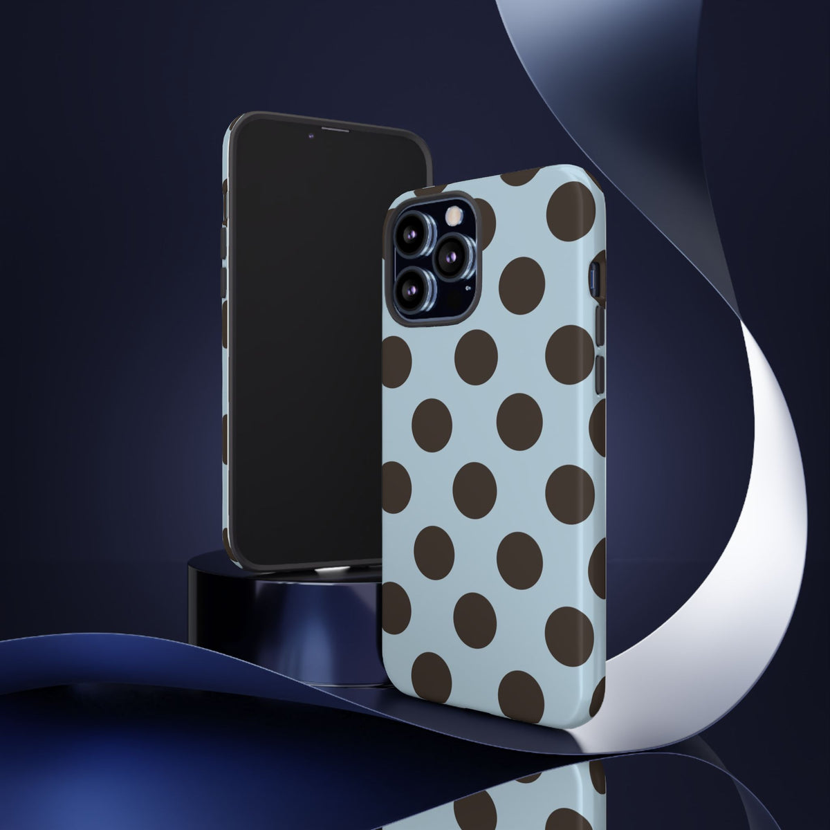 Brown Polka Dot Case