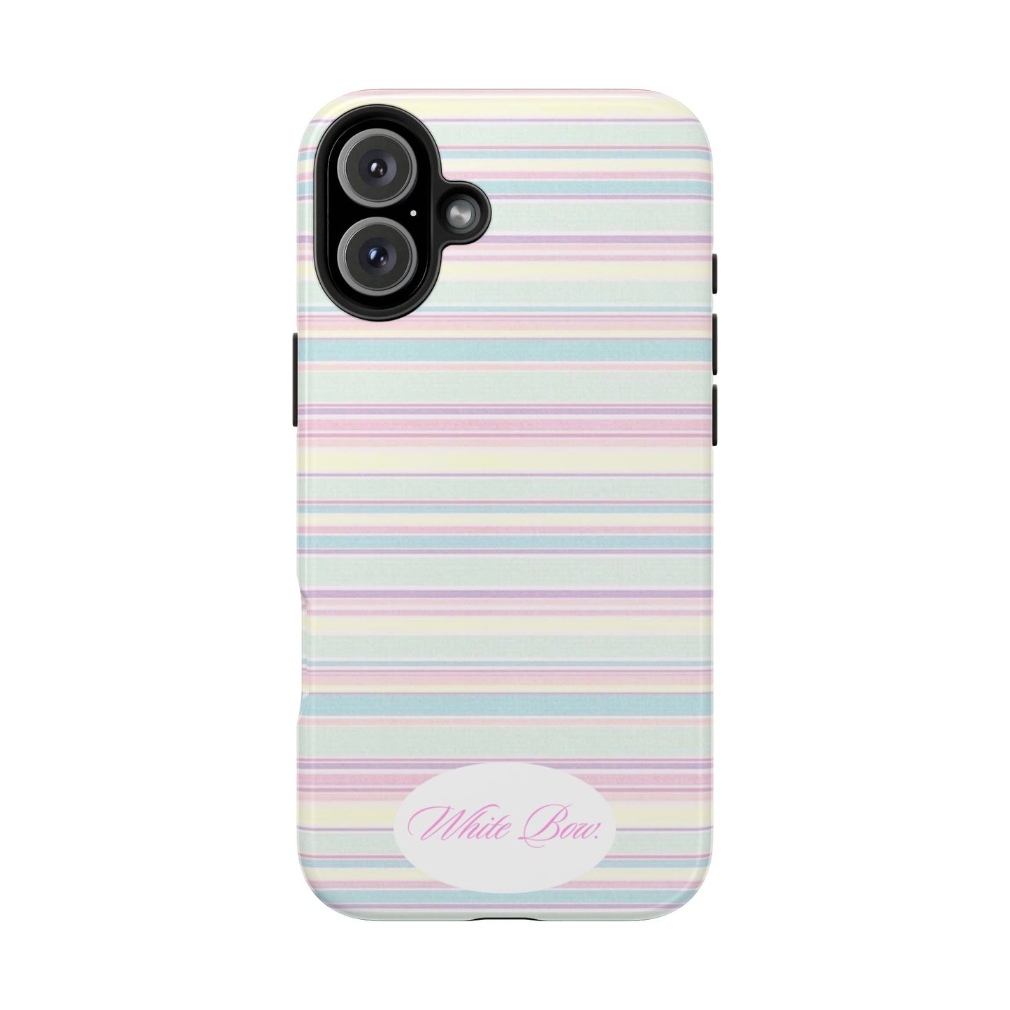 Signature White Bow Case