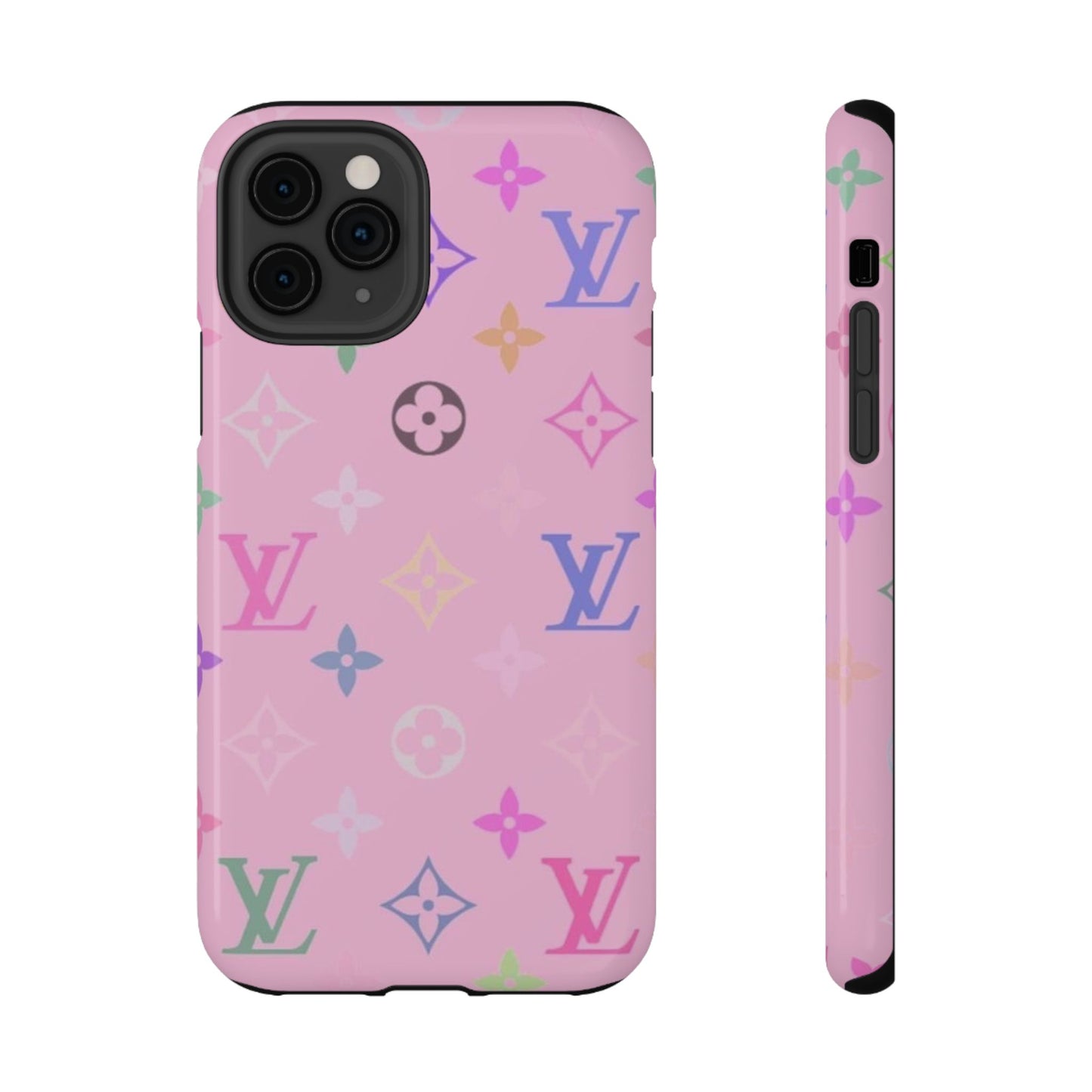 Pink Monogram - Impact-Resistant Case