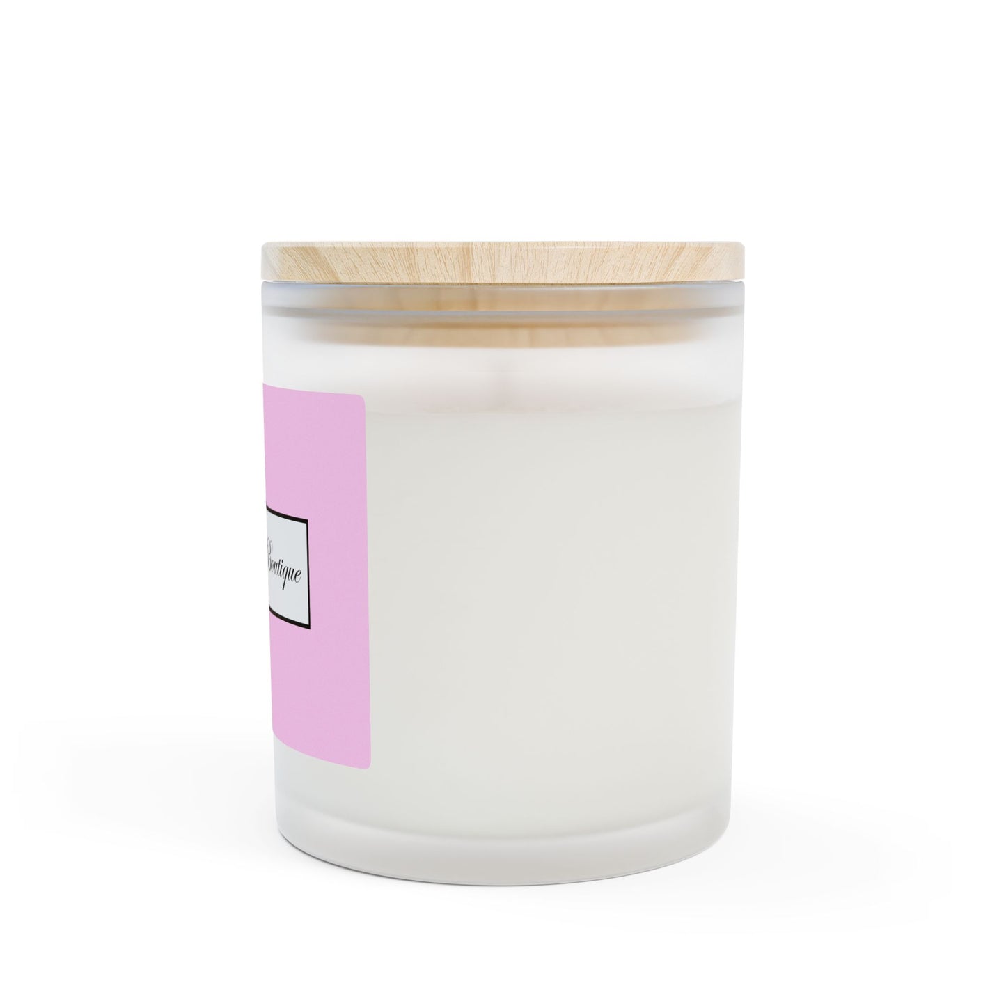 Frosted Glass Candle, 11oz - Vanilla