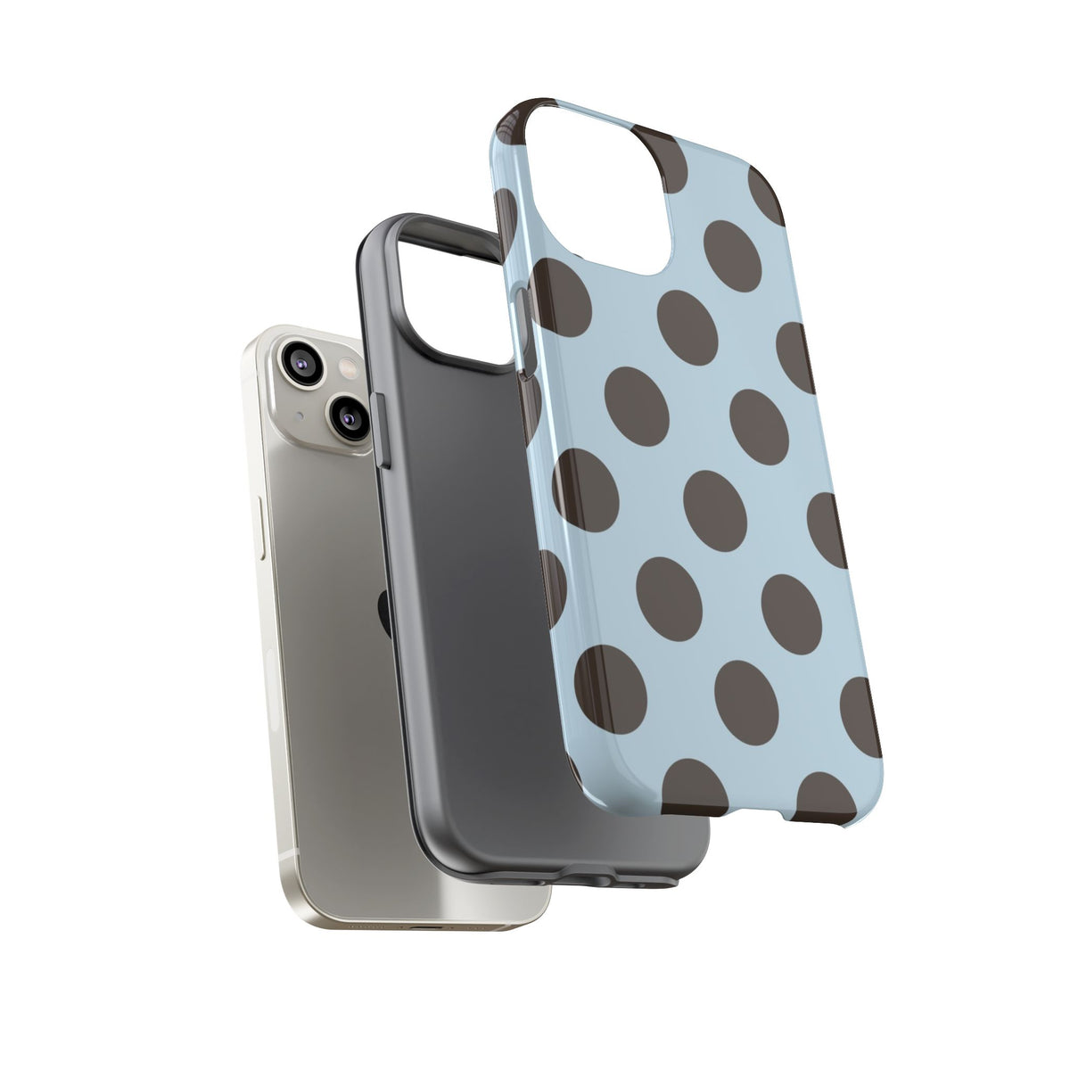 Brown Polka Dot Case