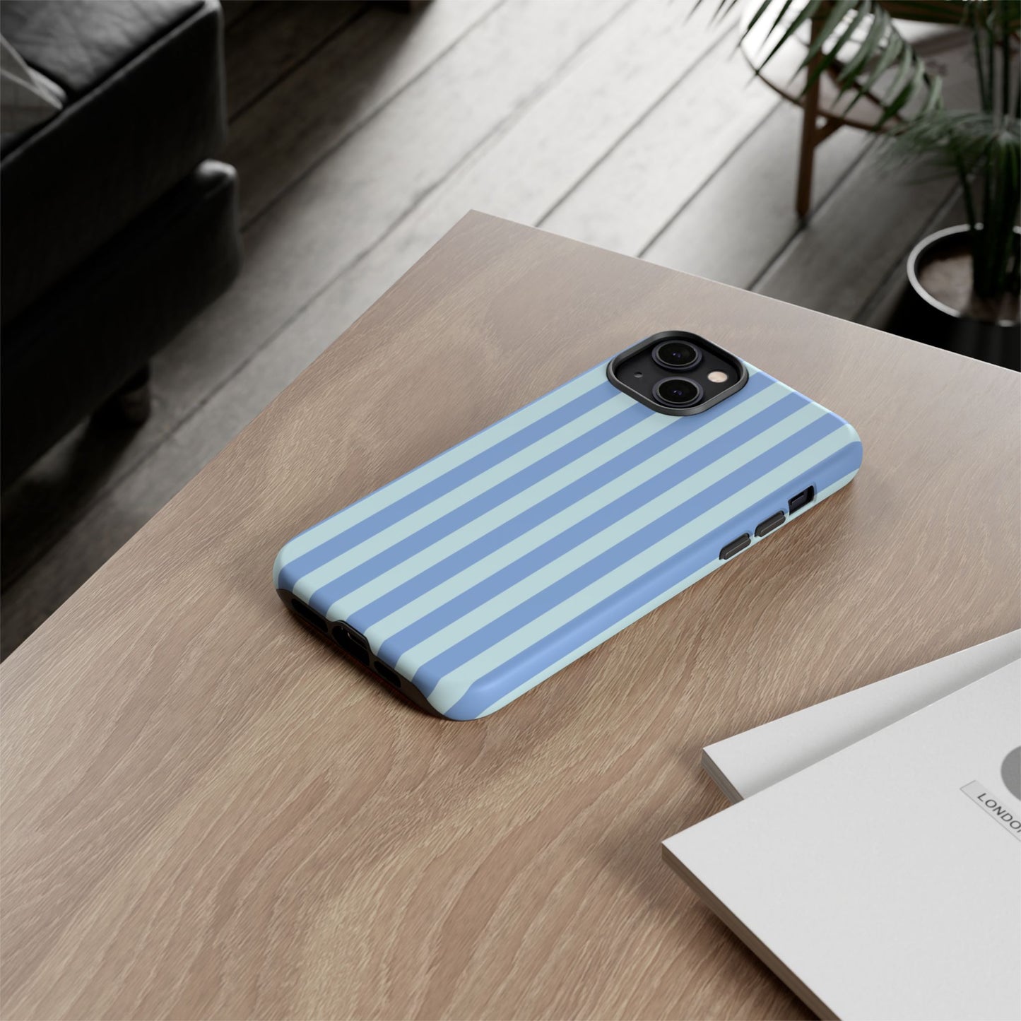 Blue Stripes Case