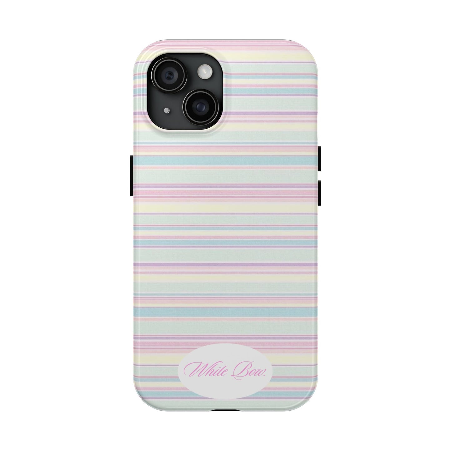 Signature White Bow Case