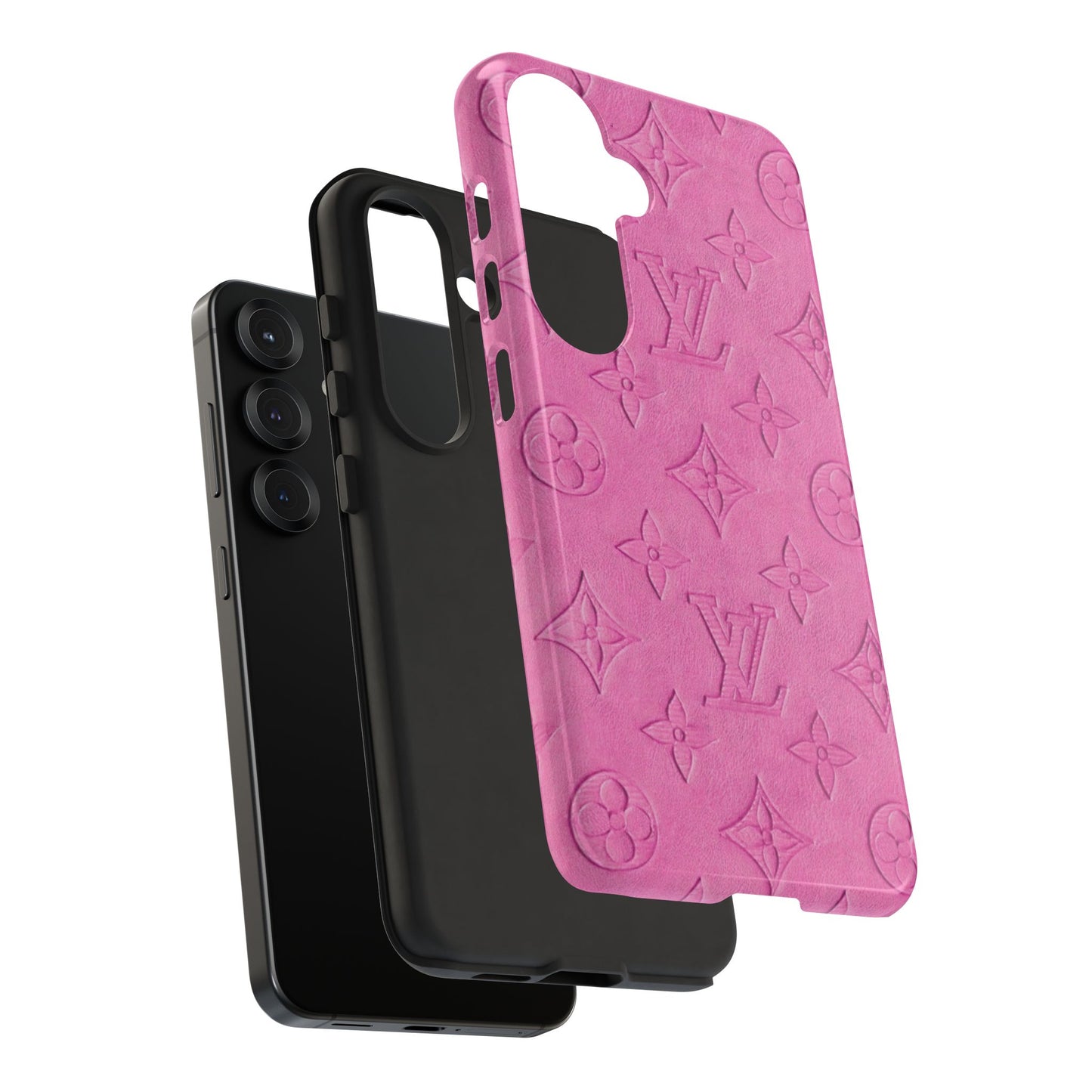 PINK MONOGRAM CASE