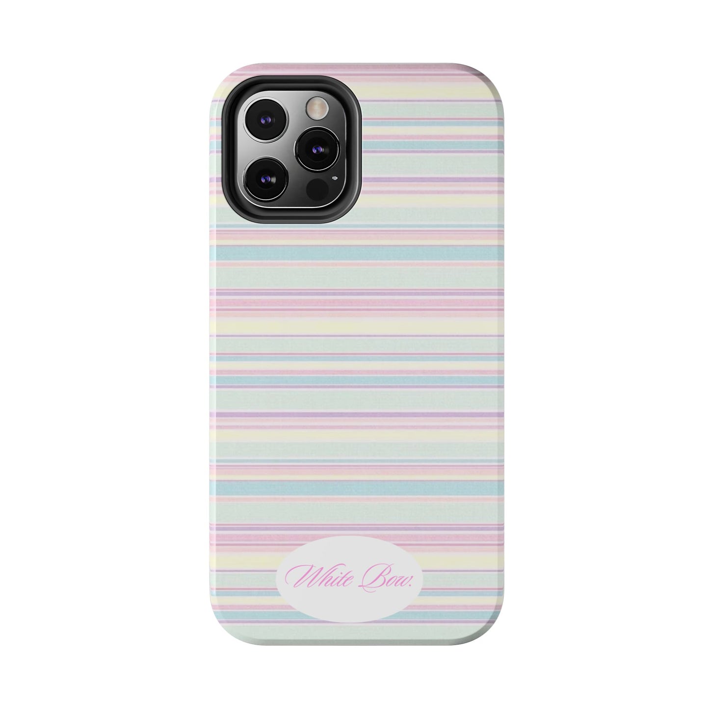 Signature White Bow Case
