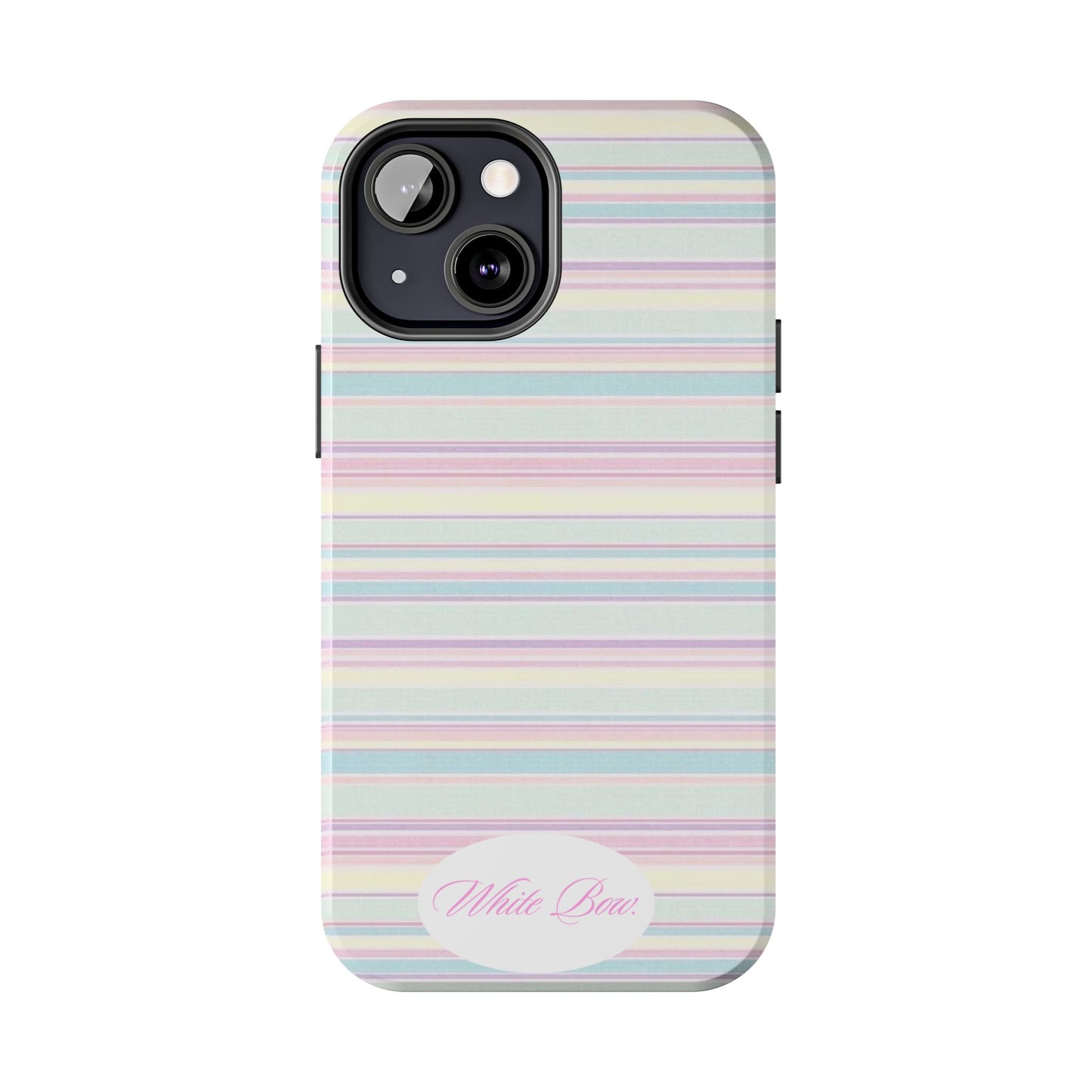 Signature White Bow Case