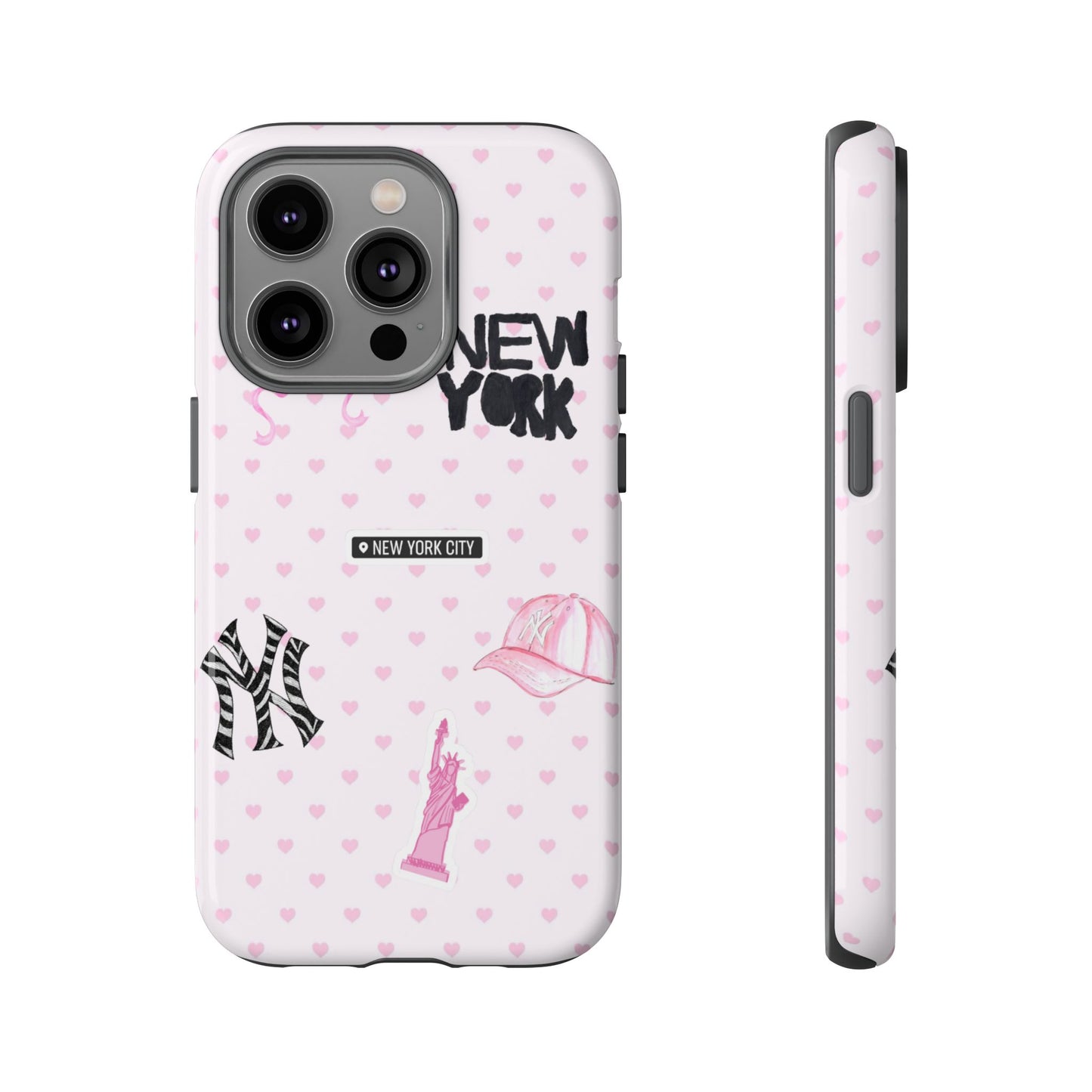 Pink NY Heart Case