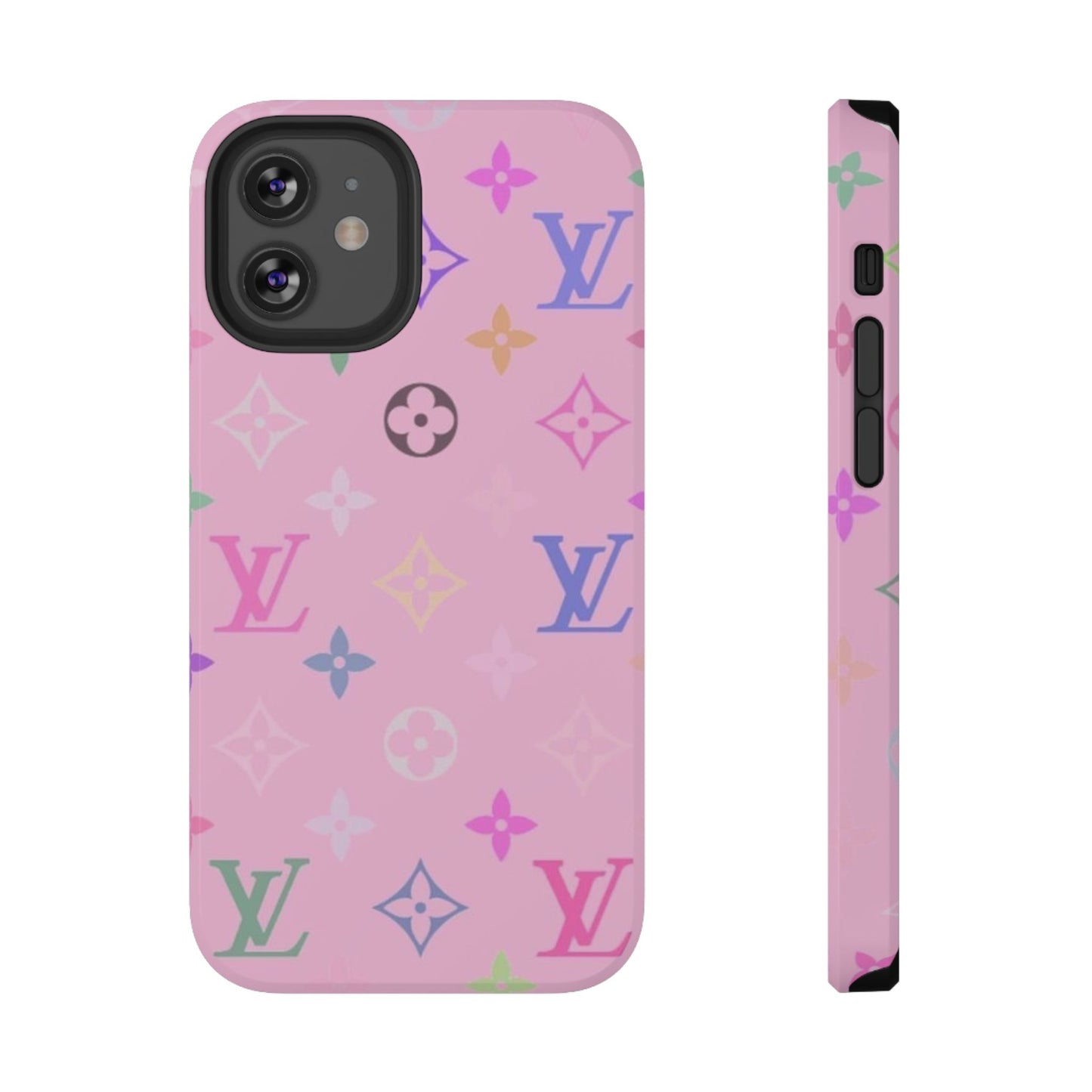 Pink Monogram - Impact-Resistant Case