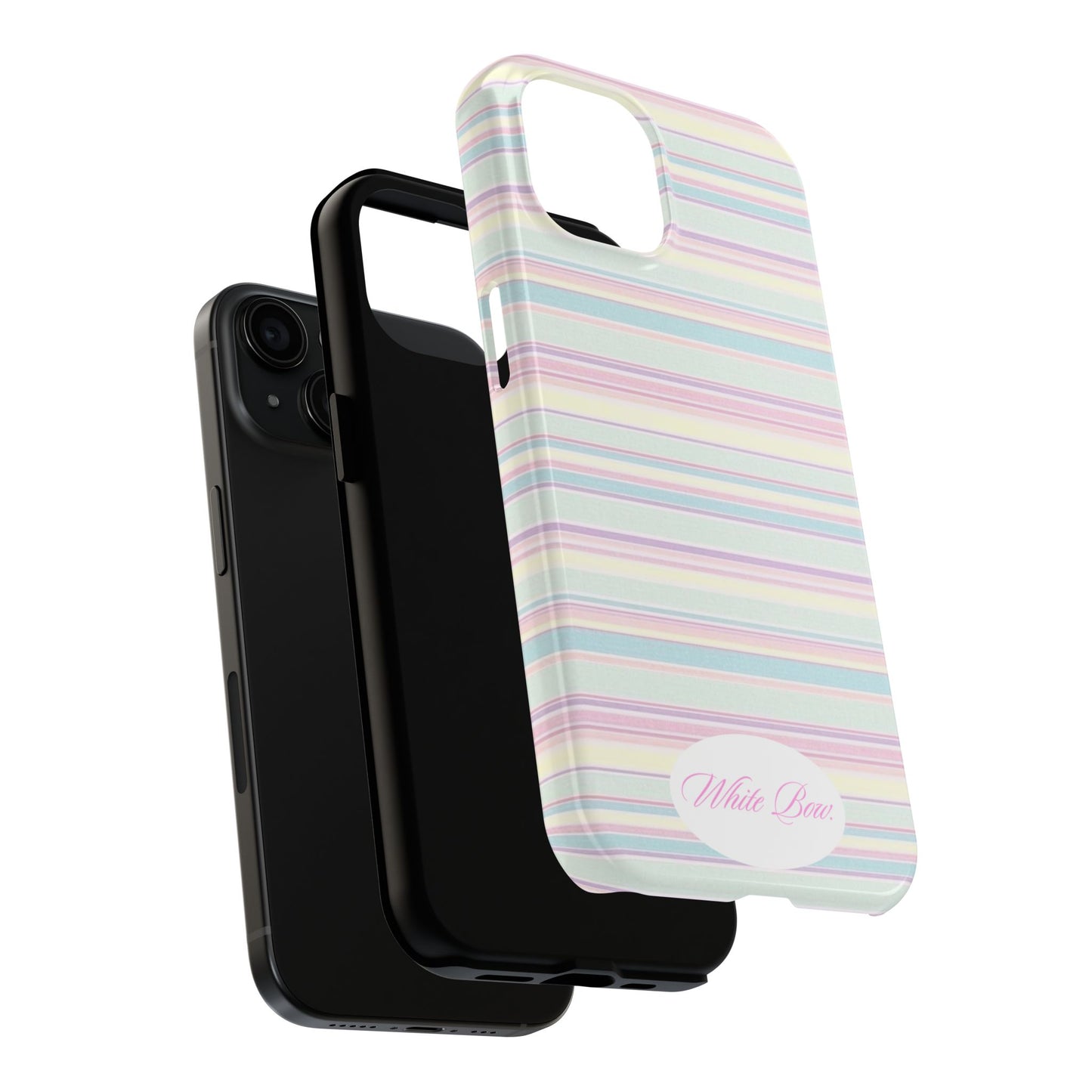Signature White Bow Case