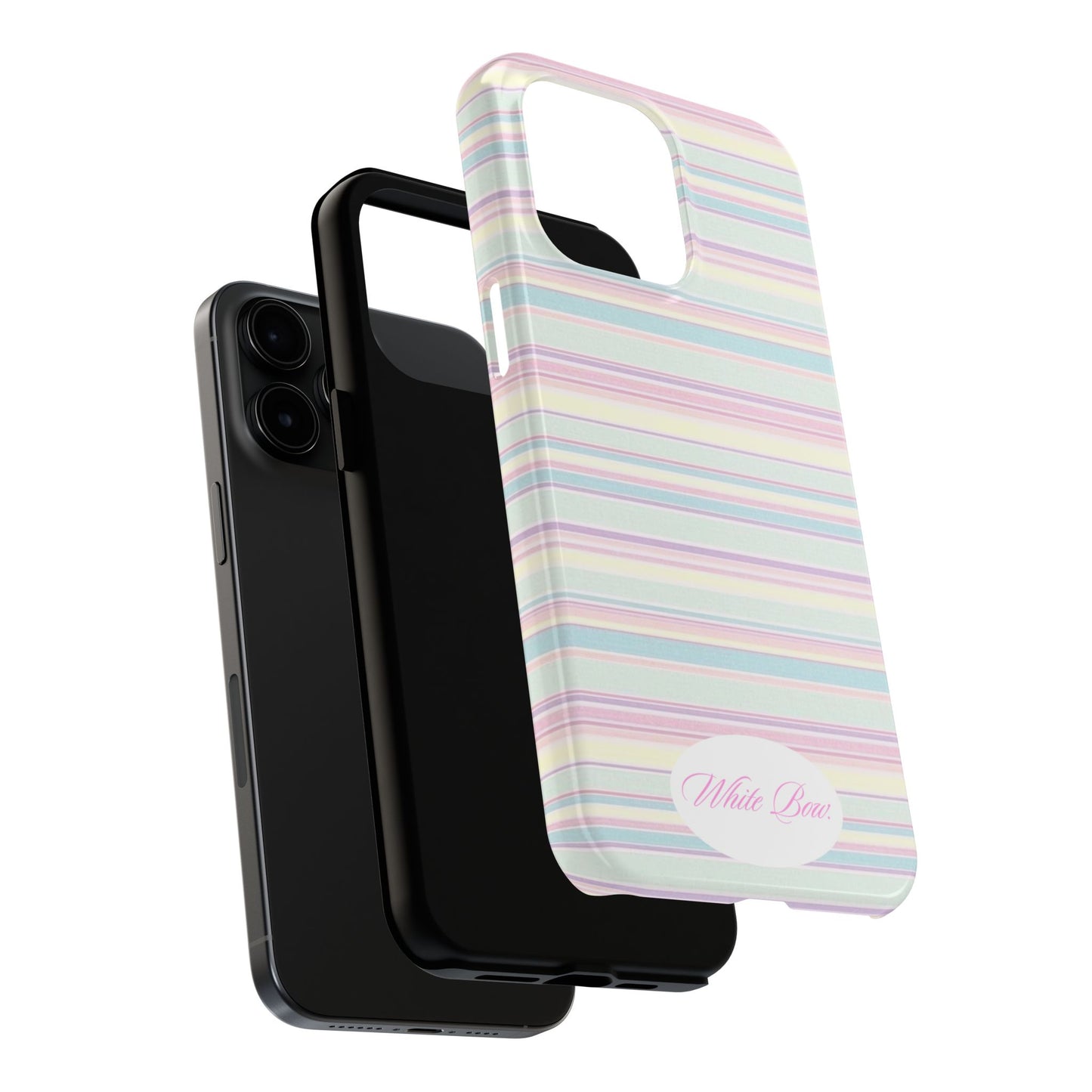Signature White Bow Case