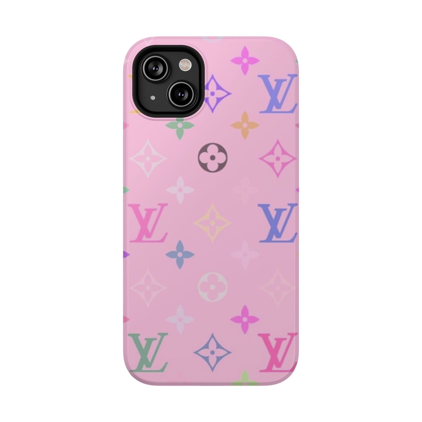 Pink Monogram - Impact-Resistant Case