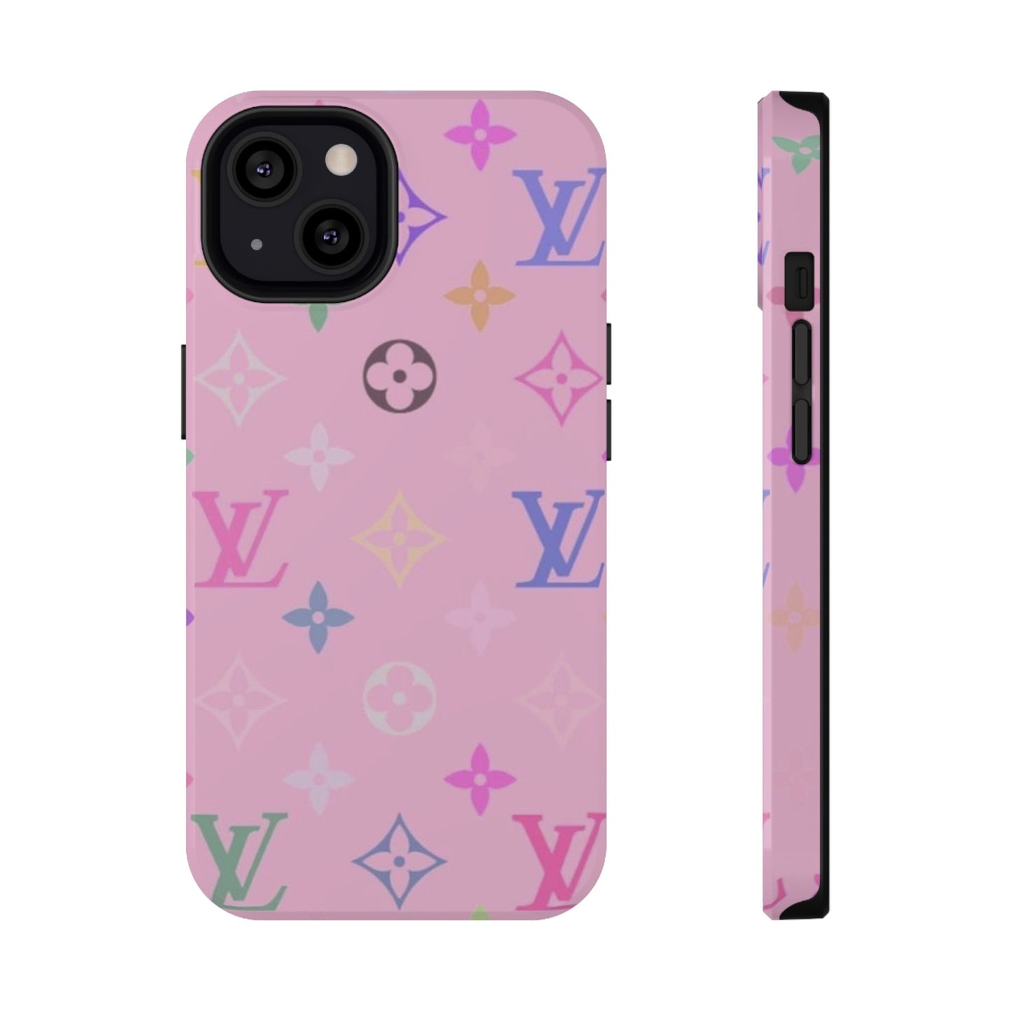 Pink Monogram - Impact-Resistant Case