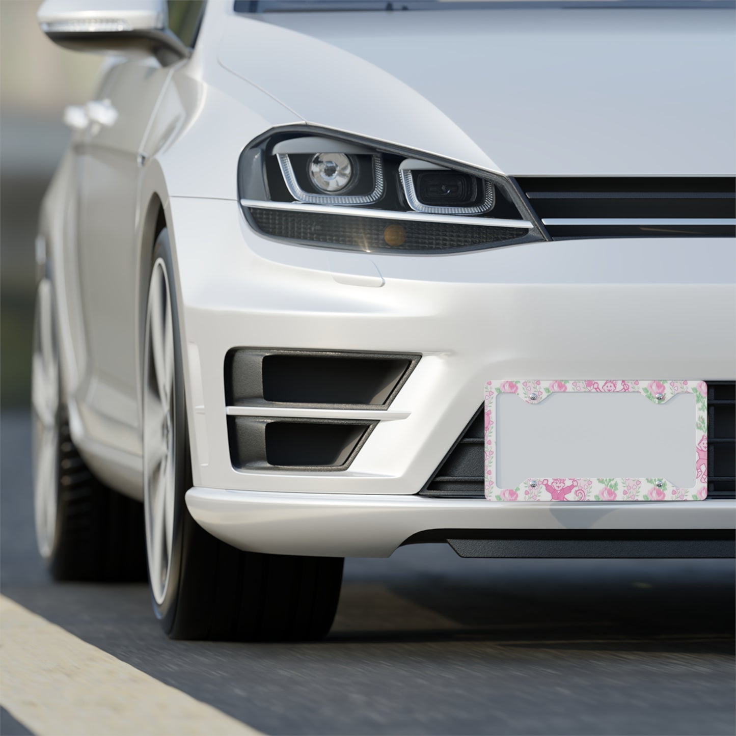 LSF Metal License Plate Frame