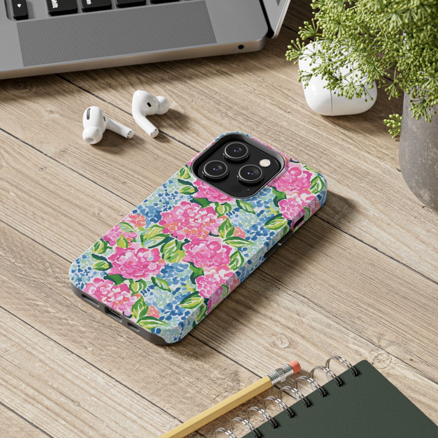 FLORAL HYDRANGEA CASE