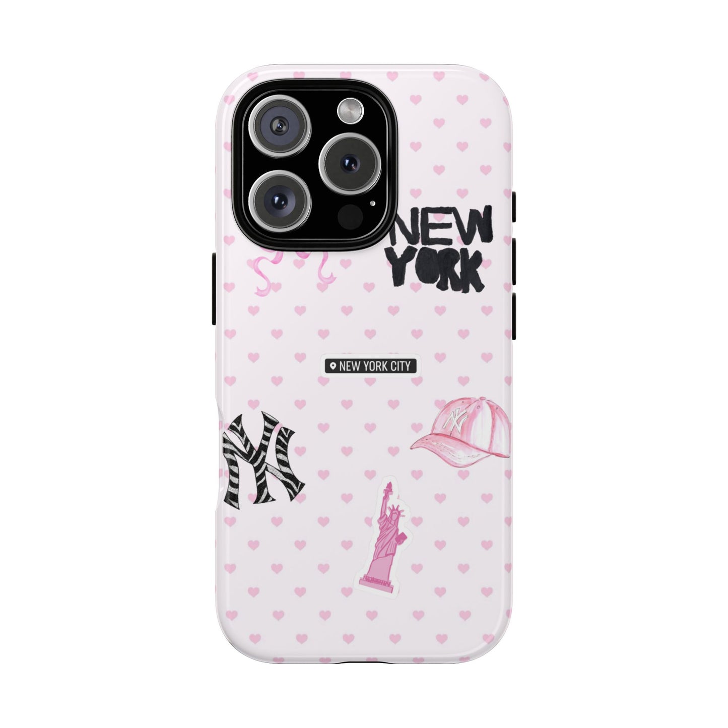 Pink NY Heart Case