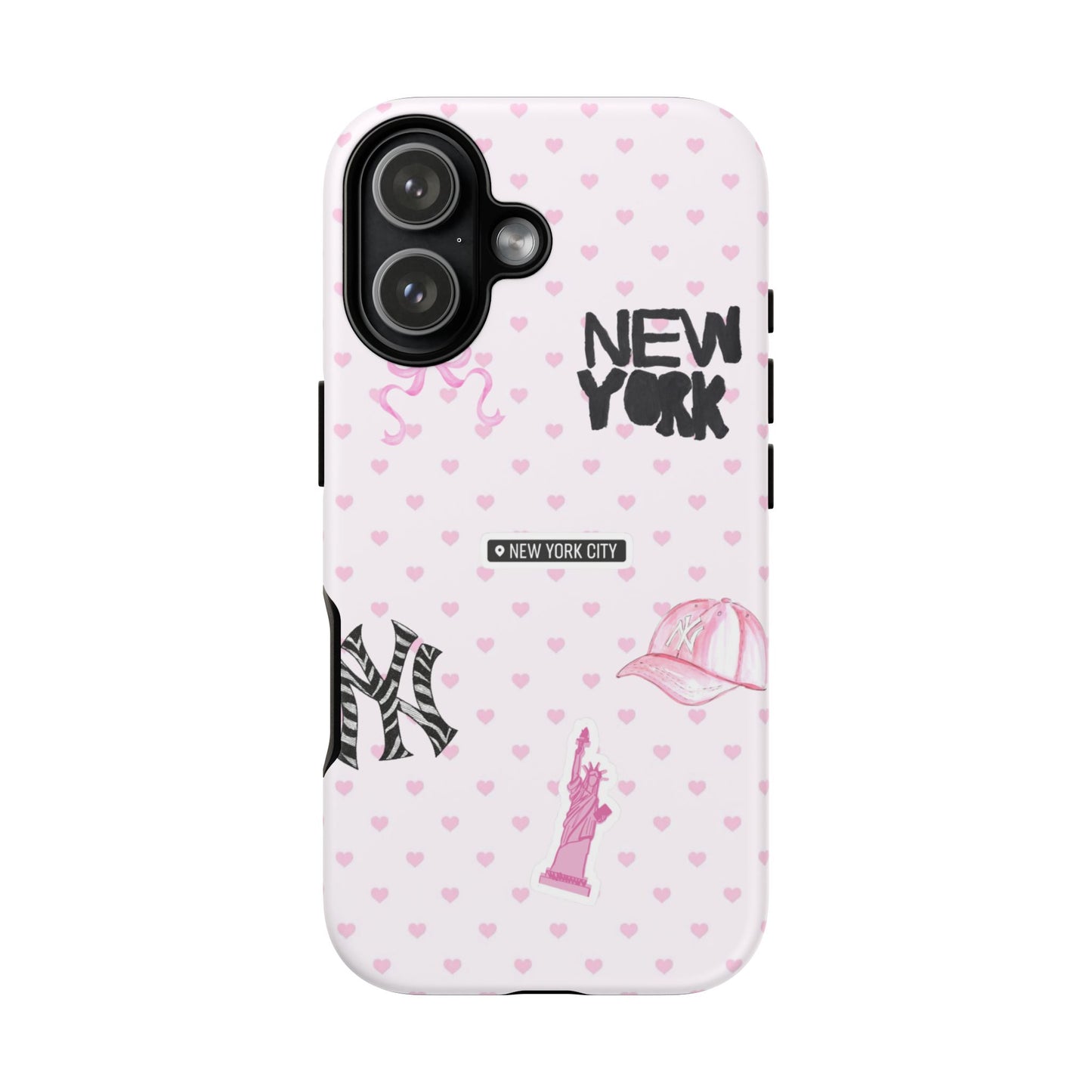Pink NY Heart Case