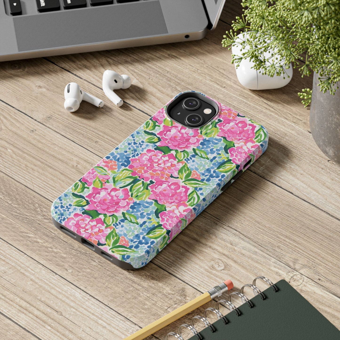 FLORAL HYDRANGEA CASE