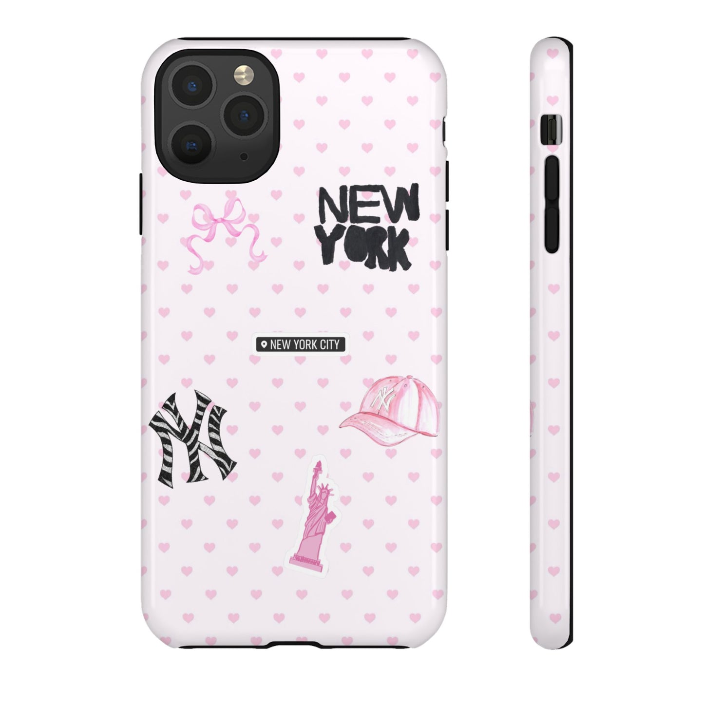 Pink NY Heart Case