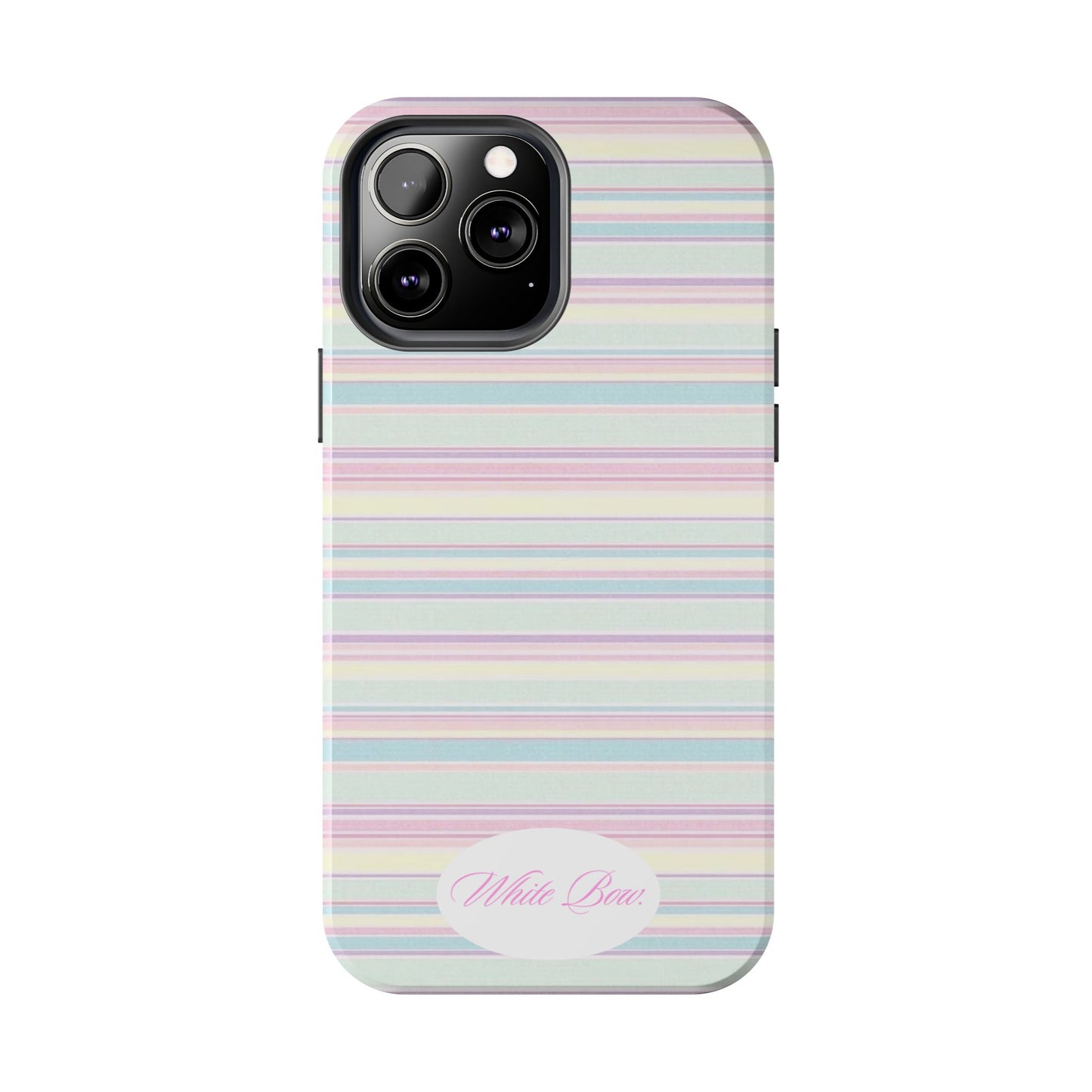 Signature White Bow Case
