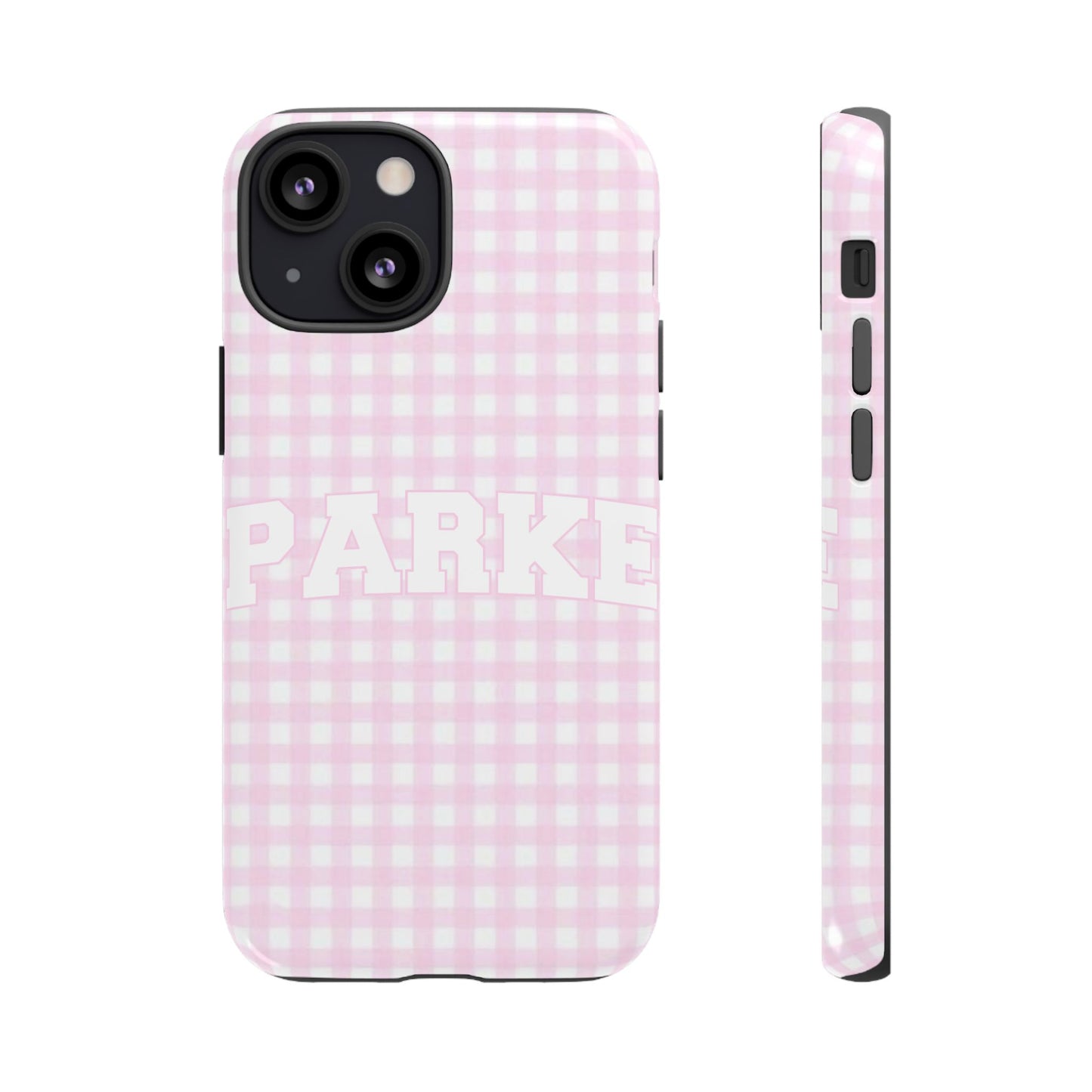 Pink Gingham Case