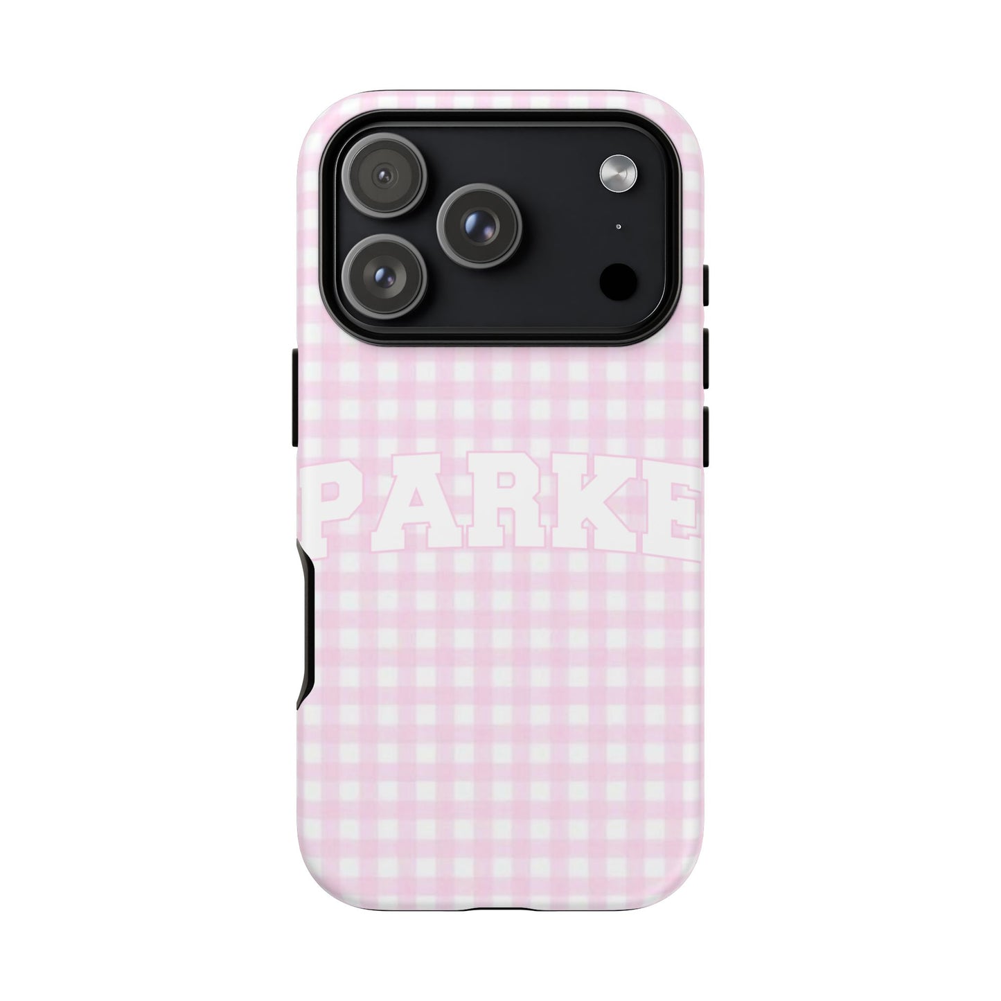 Pink Gingham Case