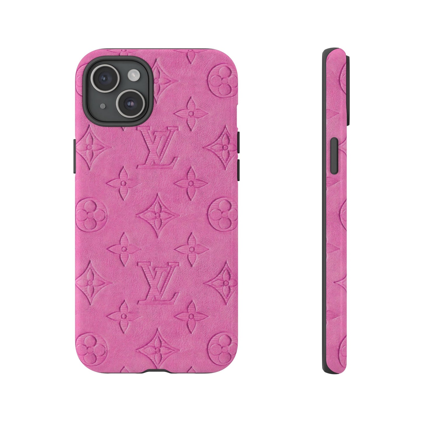 PINK MONOGRAM CASE