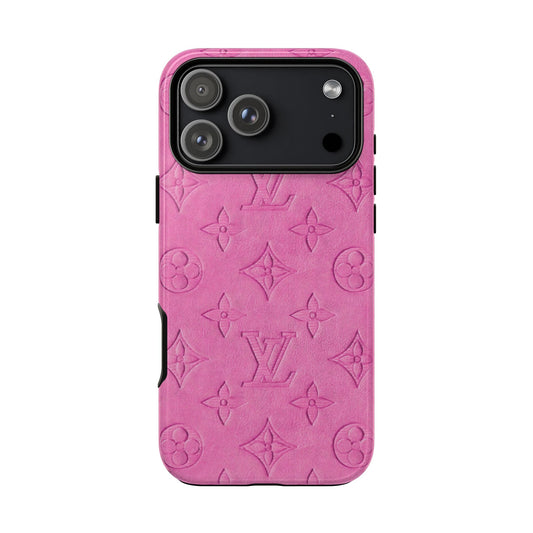 PINK MONOGRAM CASE