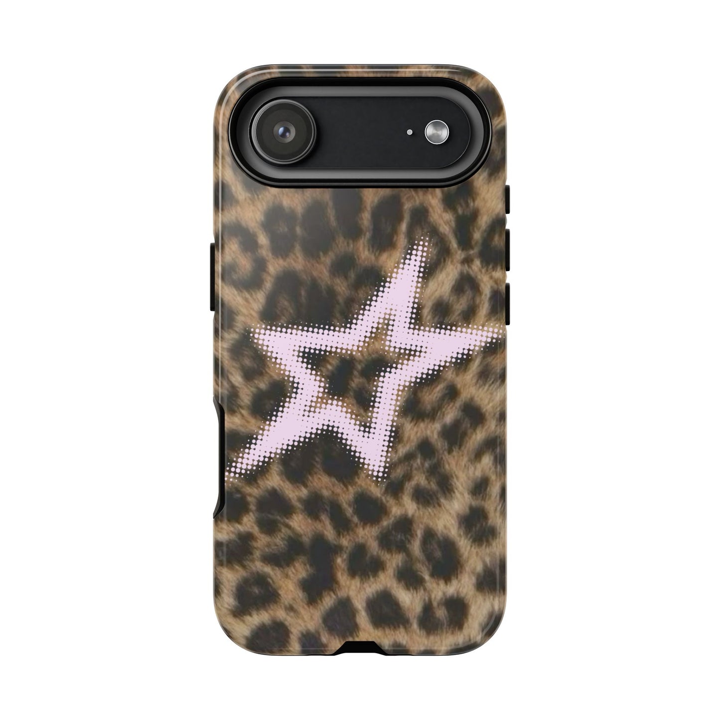 Pink Star Cheetah Case