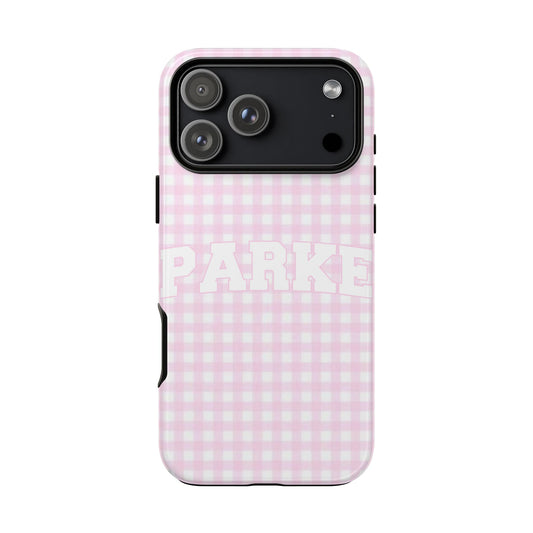 Pink Gingham Case